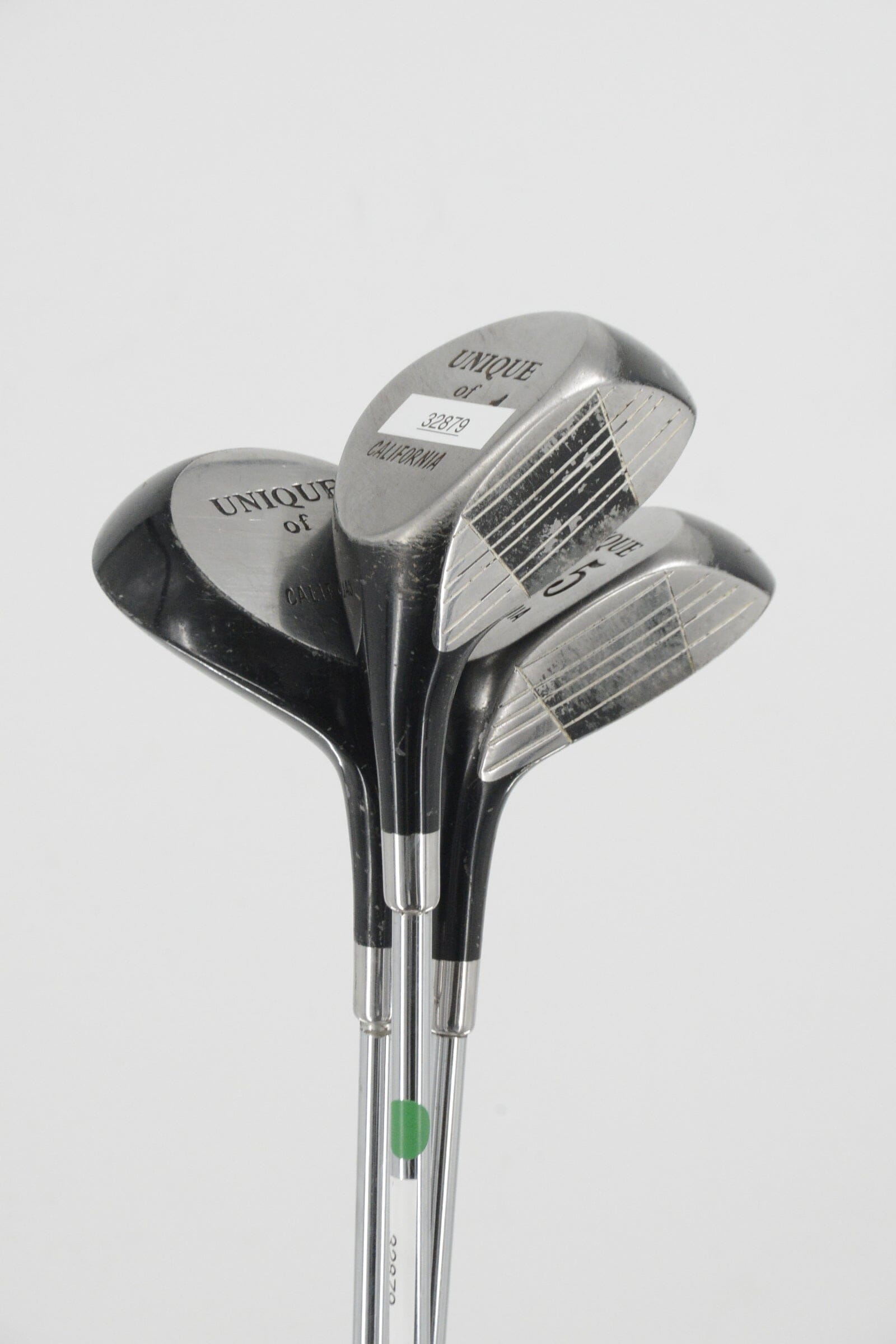 Unique California D, 3W, 5W Wood Set R Flex Golf Clubs GolfRoots 