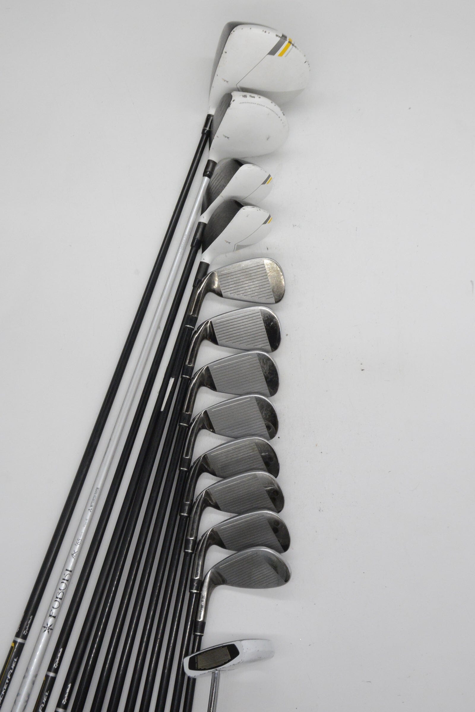 TaylorMade Rbladez Max Mixed Full Set R Flex -0.25" Golf Clubs GolfRoots 