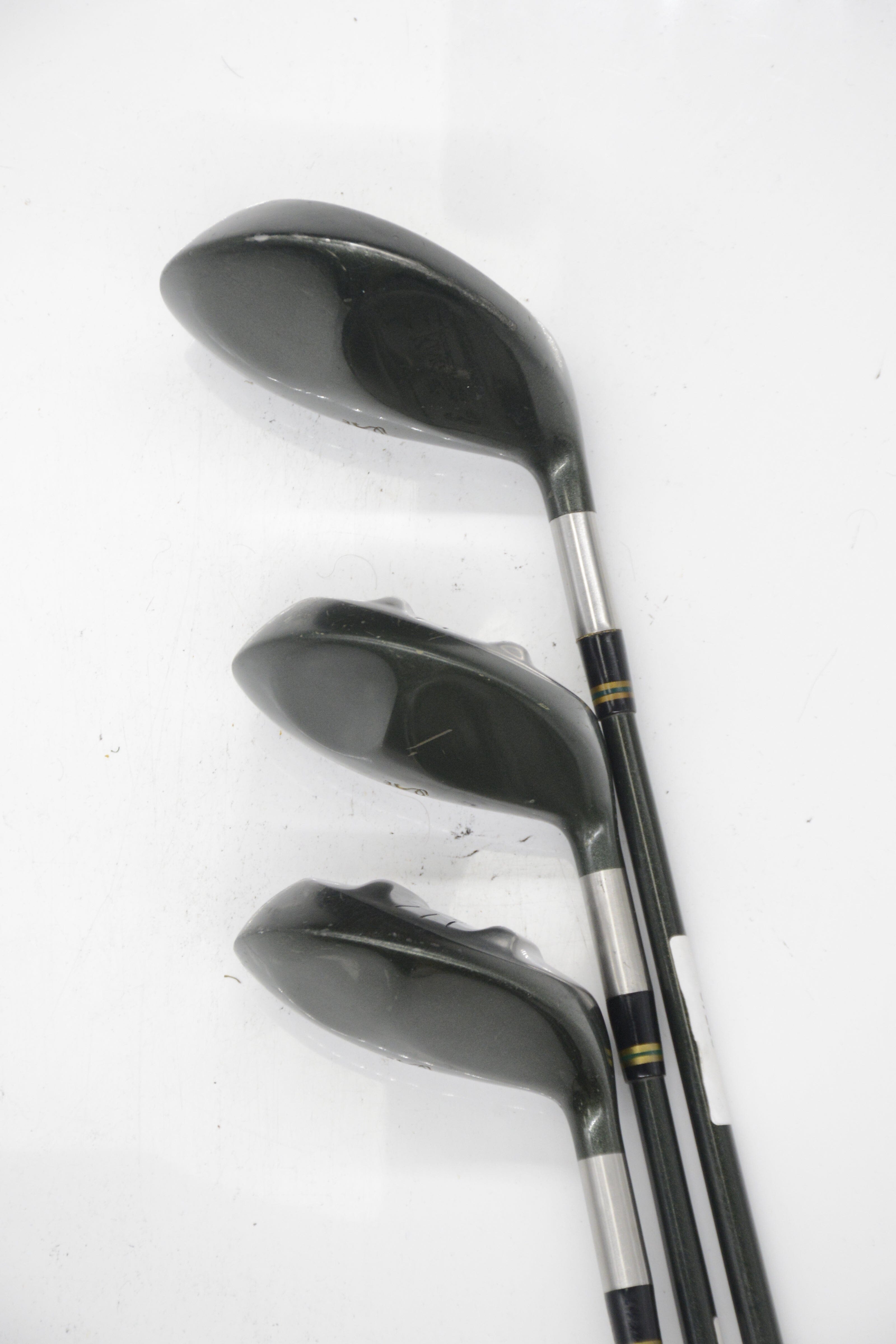 Cobra King Cobra D, 3W, 5W Wood Set R Flex Golf Clubs GolfRoots 