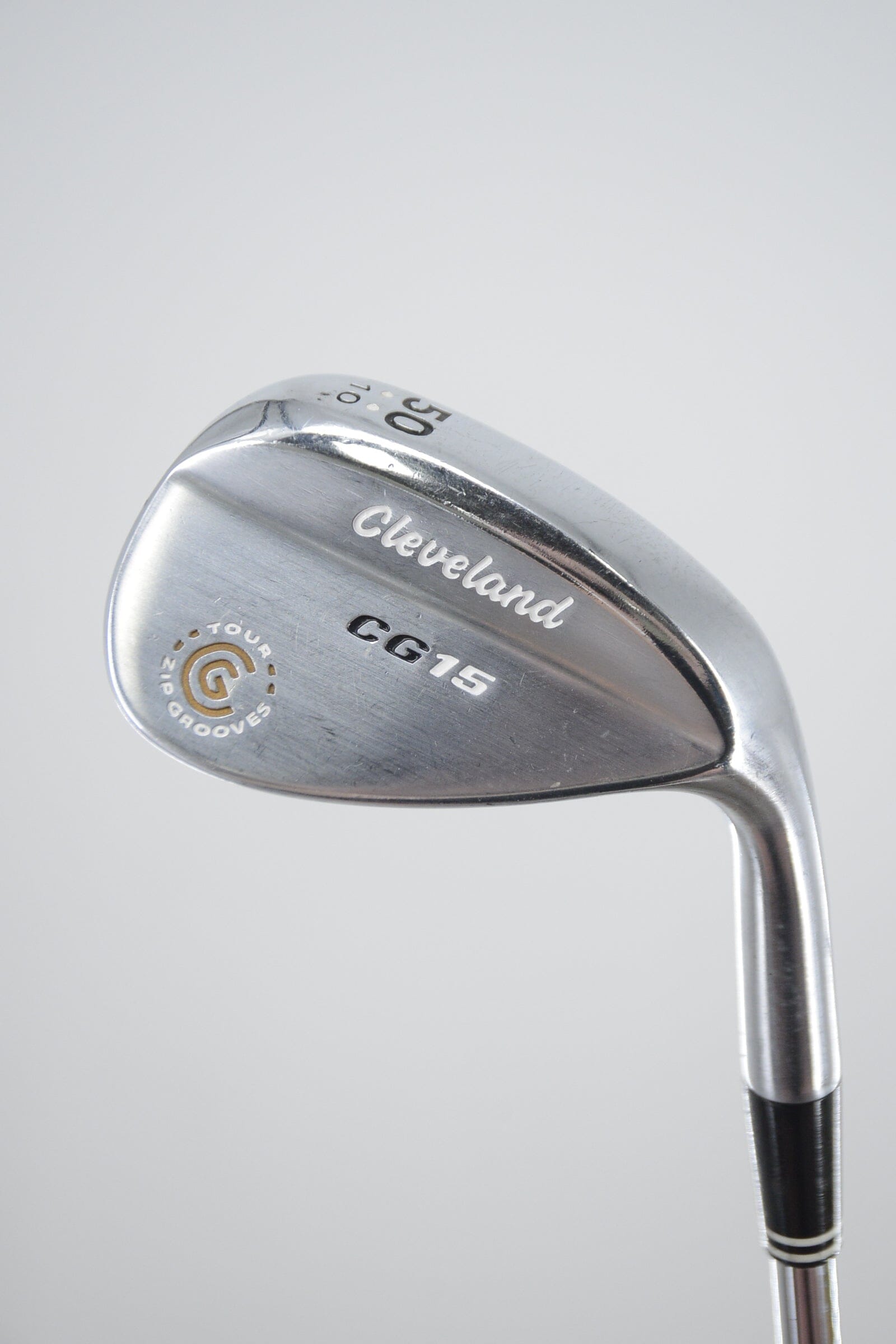 Cleveland CG15 Chrome 50 Degree Wedge Wedge Flex 35.5" Golf Clubs GolfRoots 