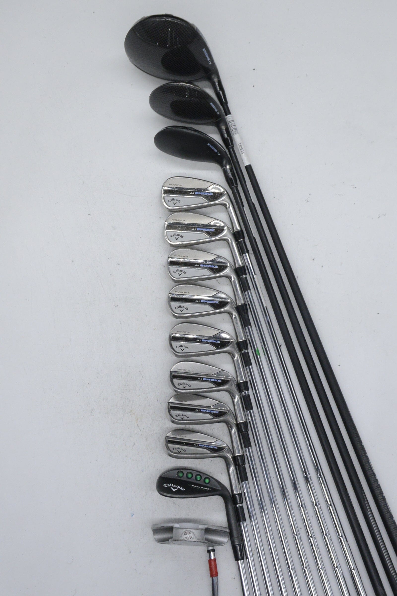 Callaway Paradym Ai Smoke Mixed Full Set R Flex Std Length Golf Clubs GolfRoots 