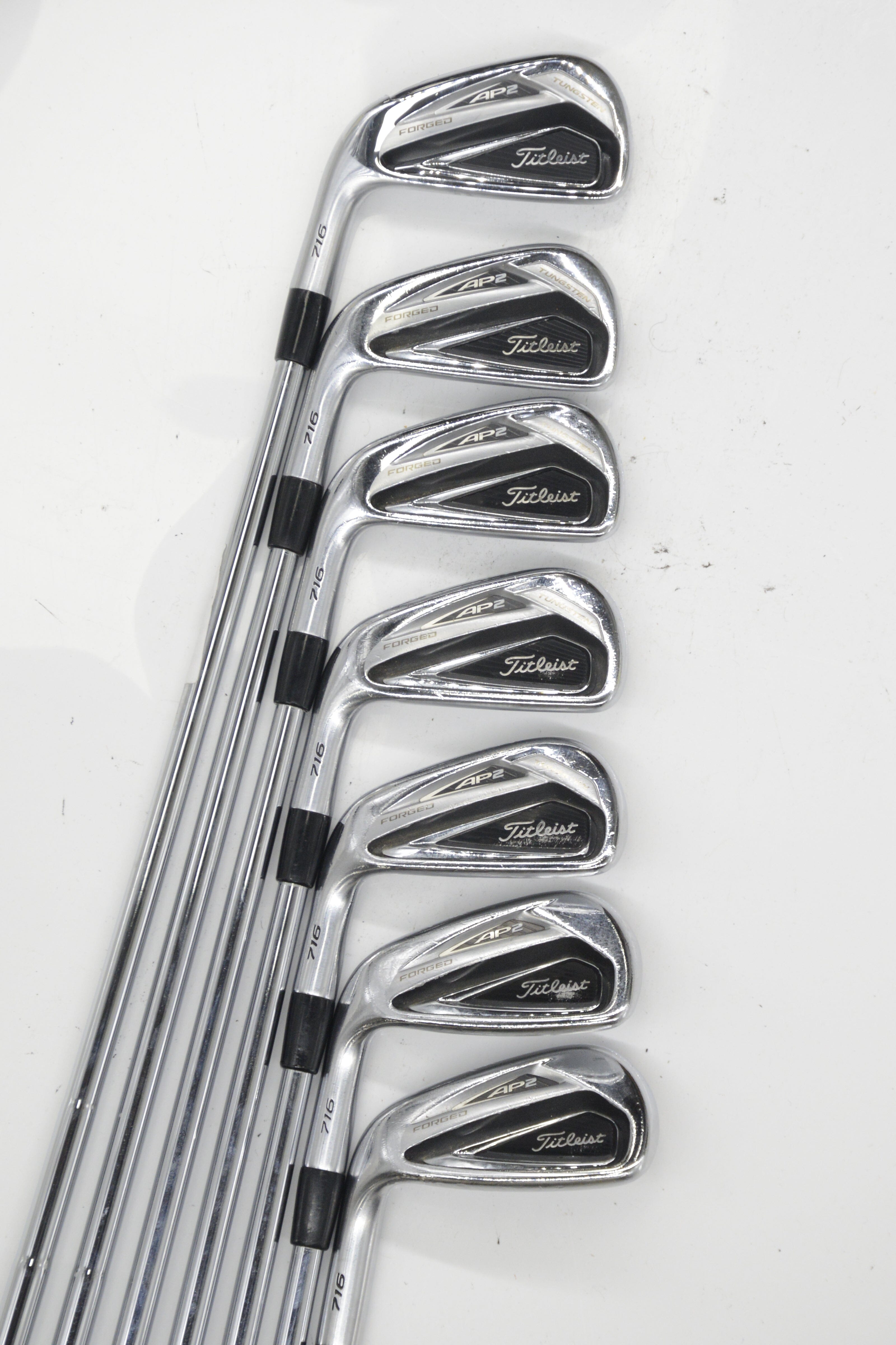 Lefty Titleist 716 AP2 Forged 3-9 Iron Set S Flex Std Length