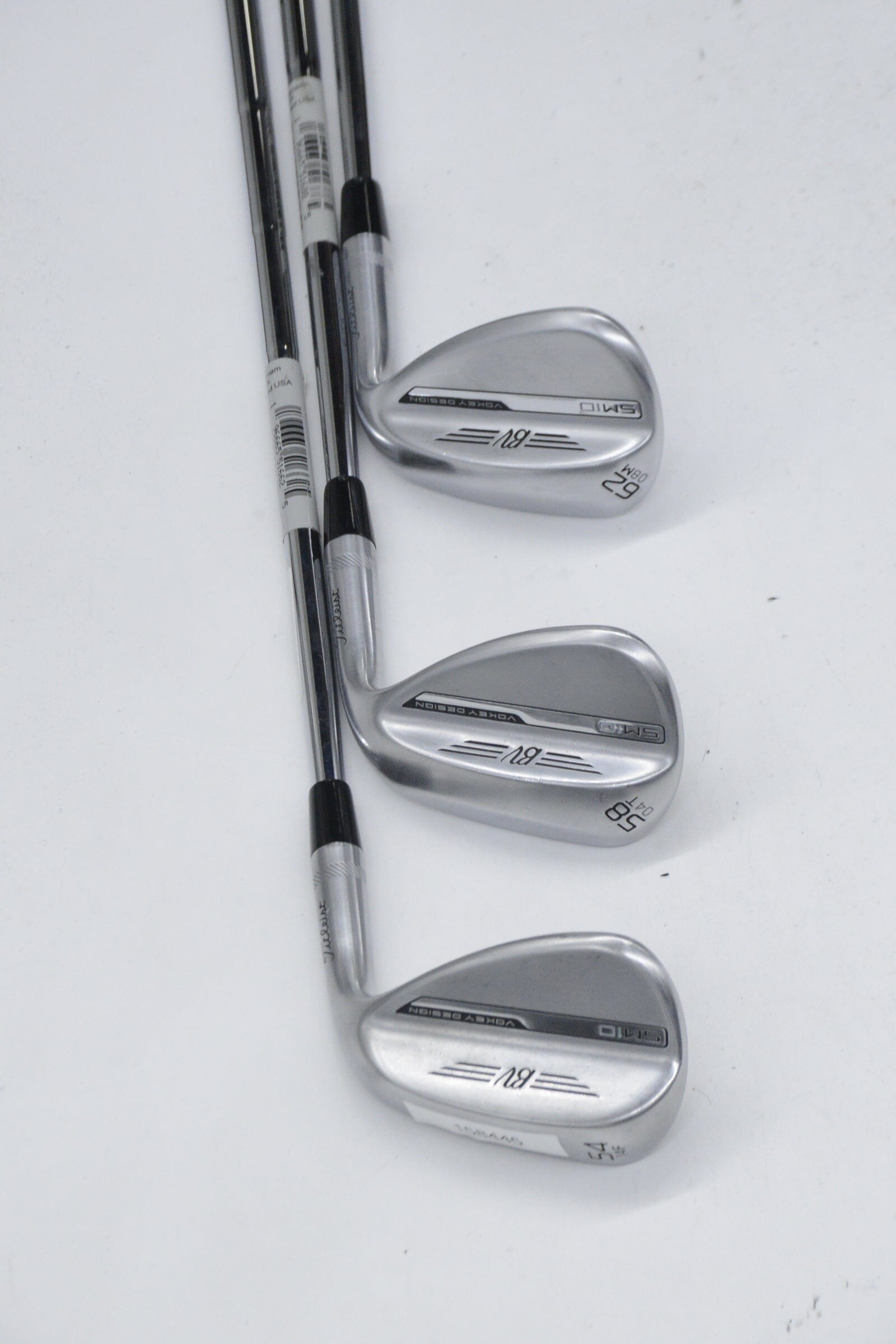 Titleist Vokey SM10 Tour Chrome 54, 58, 62 Degree Wedge Set Wedge Flex Golf Clubs GolfRoots 