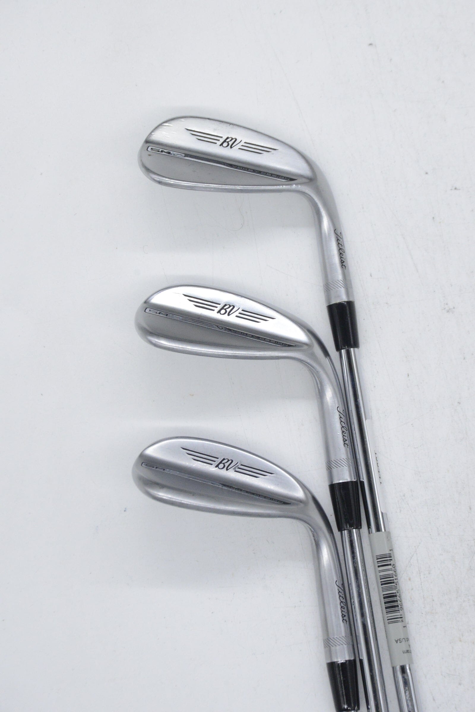 Titleist Vokey SM10 Tour Chrome 52, 56, 60 Degree Wedge Set Wedge Flex Golf Clubs GolfRoots 