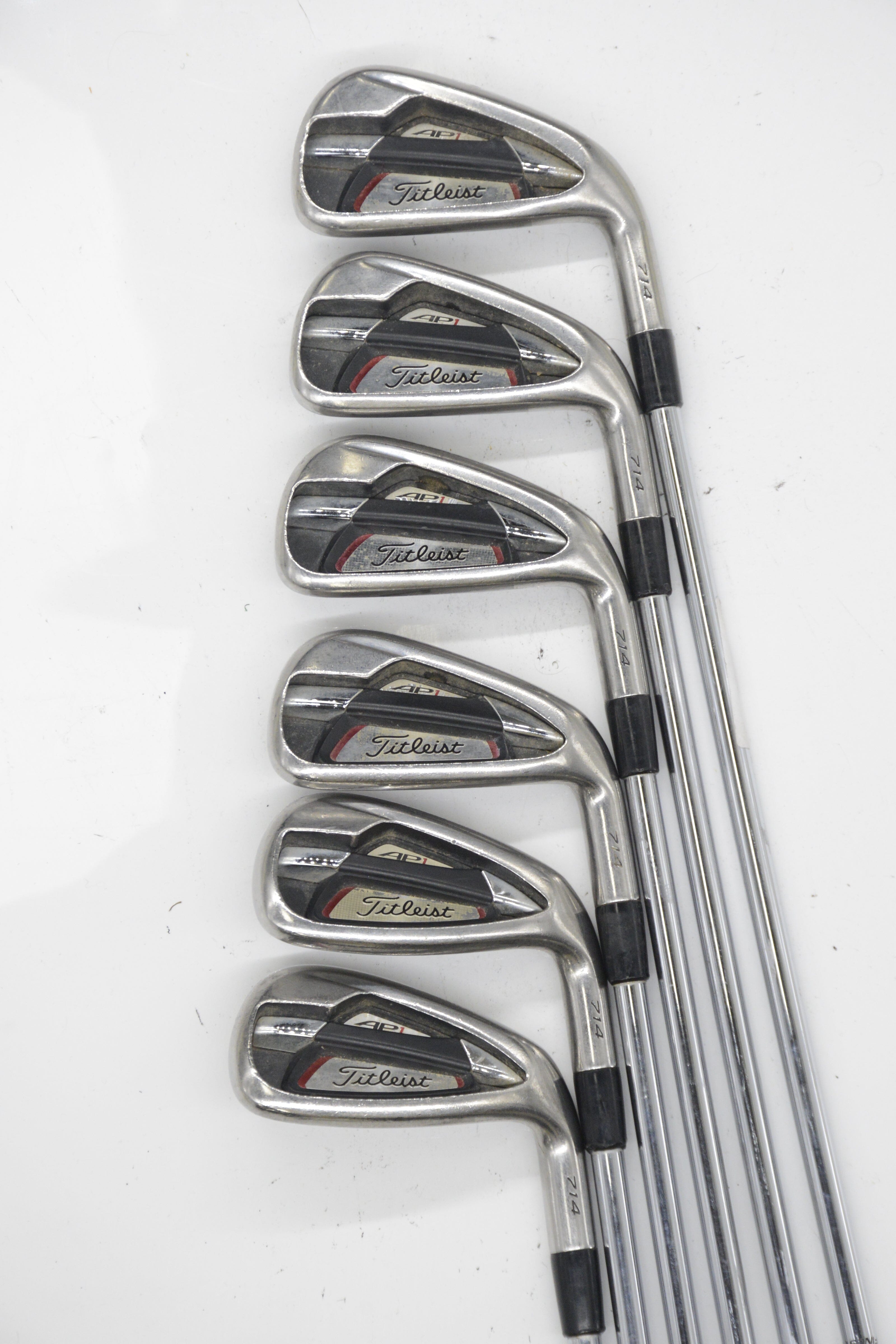 Titleist 714 AP1 4-9 Iron Set R Flex Std Length Golf Clubs GolfRoots 