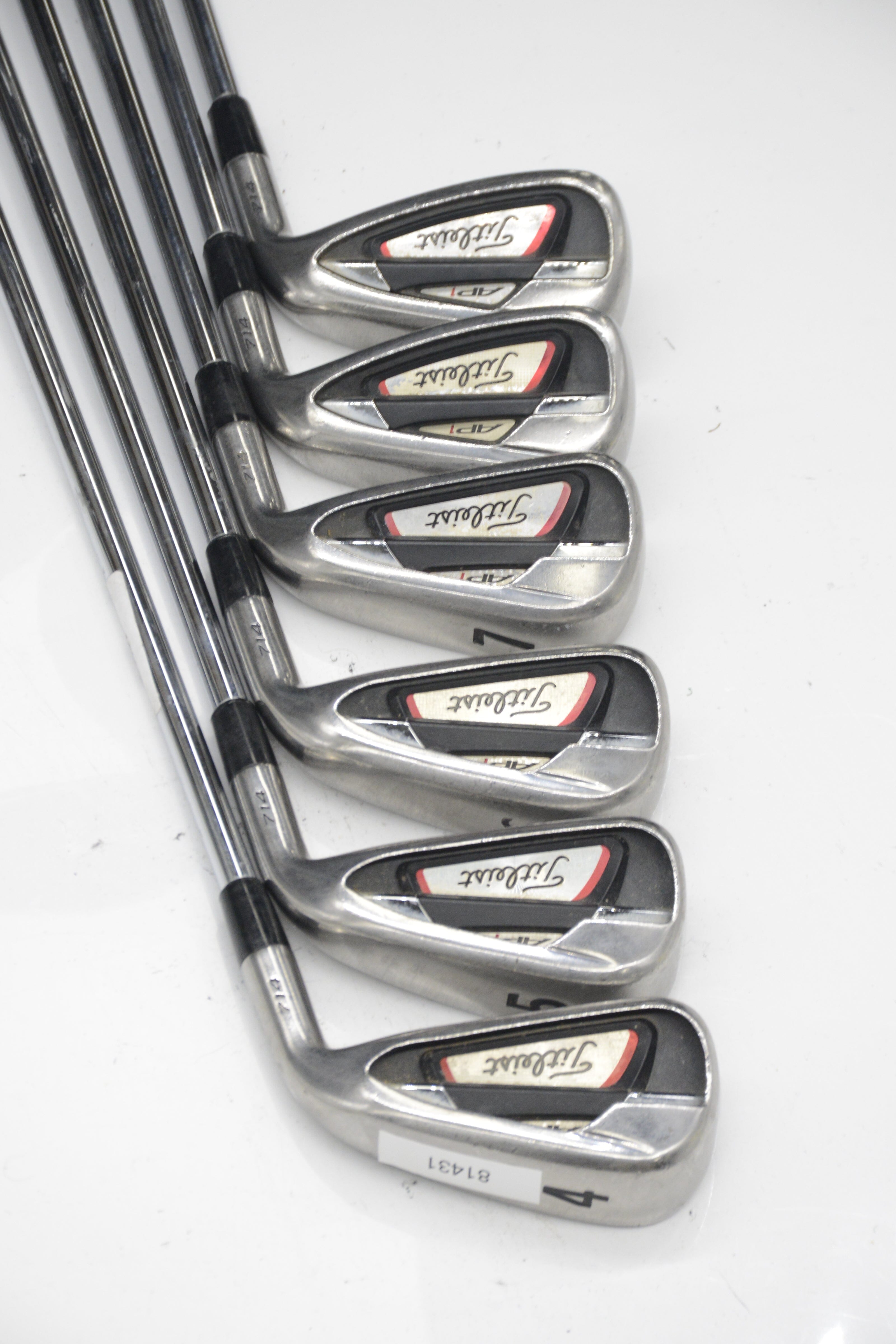 Titleist 714 AP1 4-9 Iron Set R Flex Std Length Golf Clubs GolfRoots 