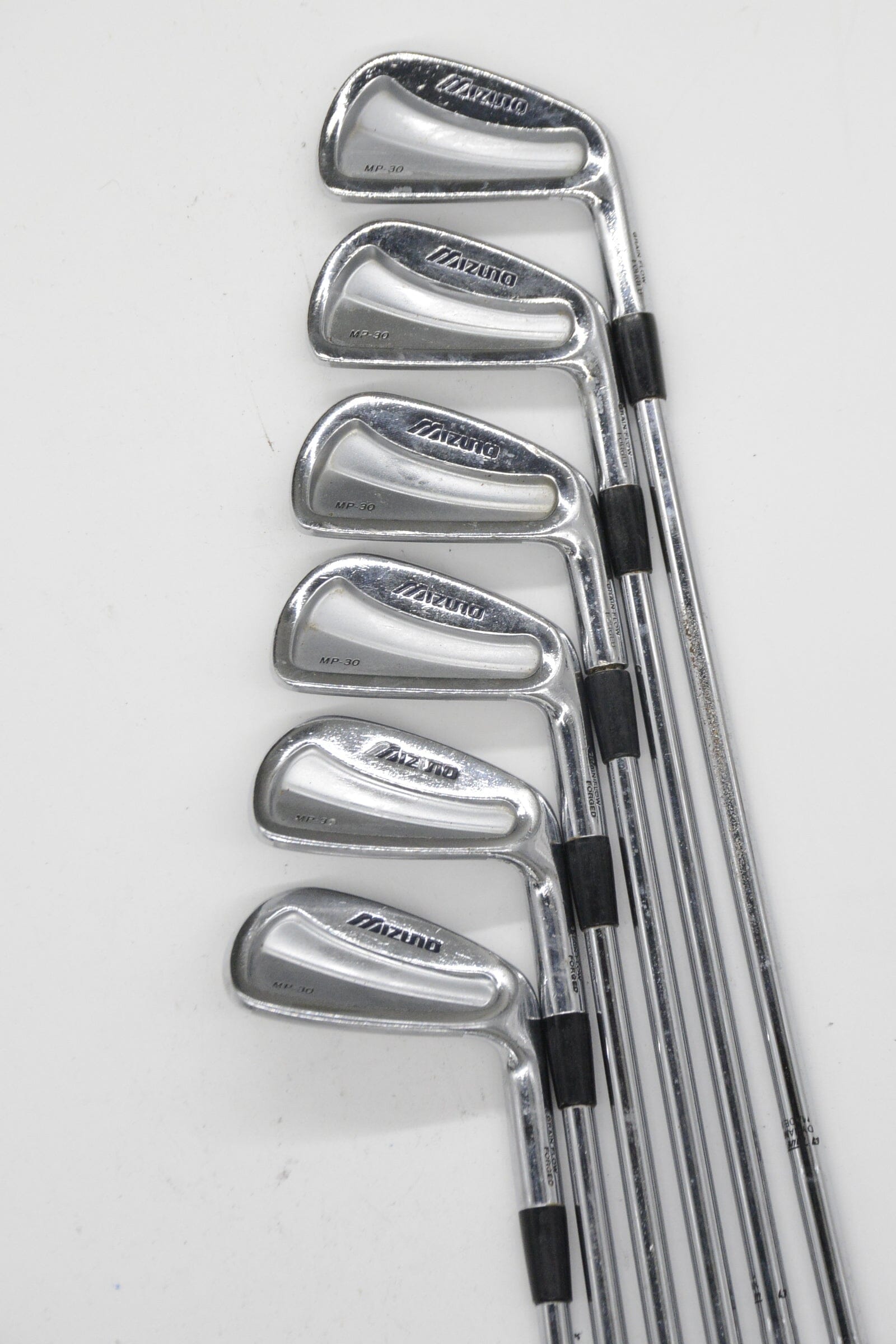Mizuno MP 30 3-6, 8-9 Iron Set S Flex +0.5" Golf Clubs GolfRoots 