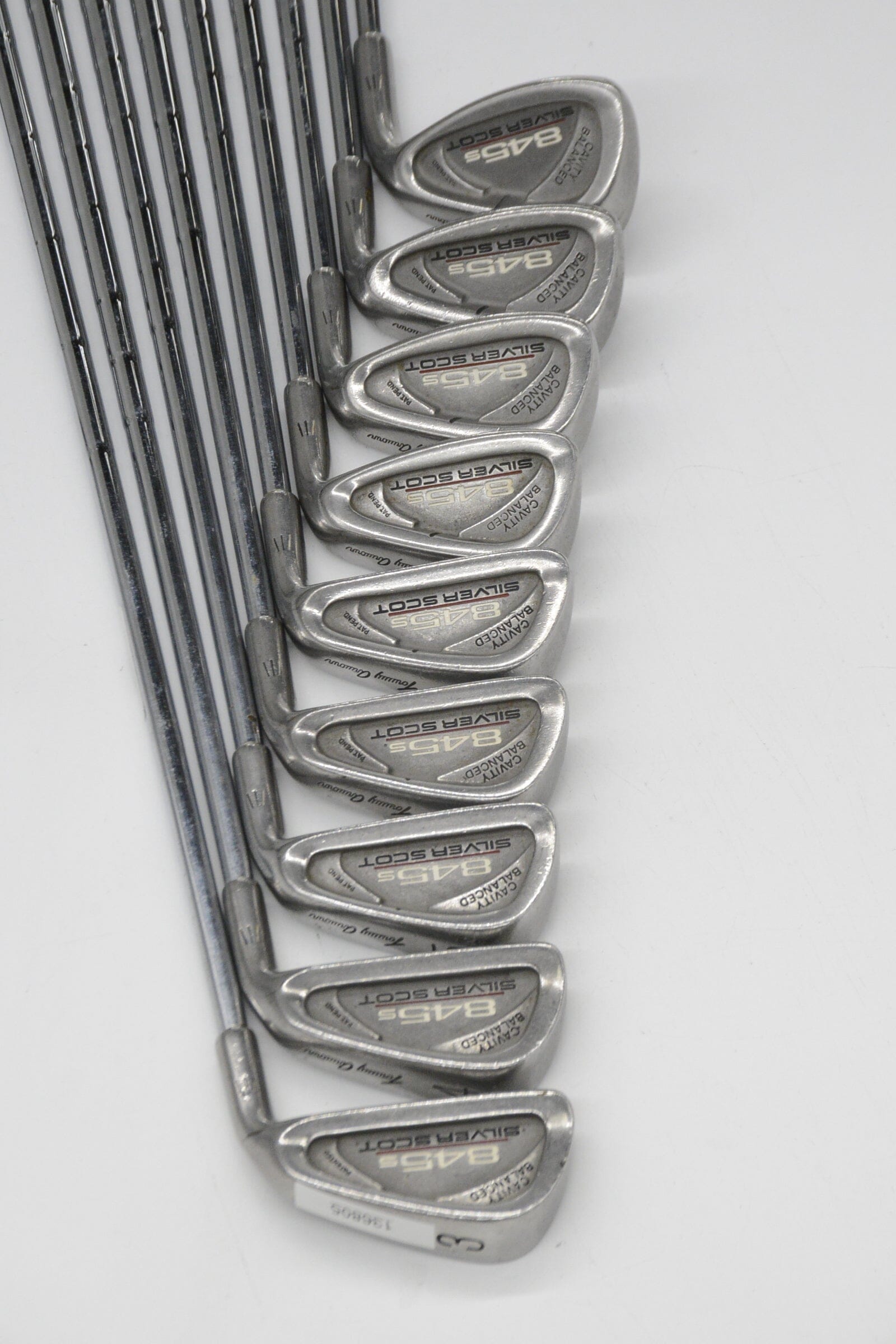 Tommy Armour 845S Oversize 3-PW, SW Iron Set S Flex +0.25" Golf Clubs GolfRoots 