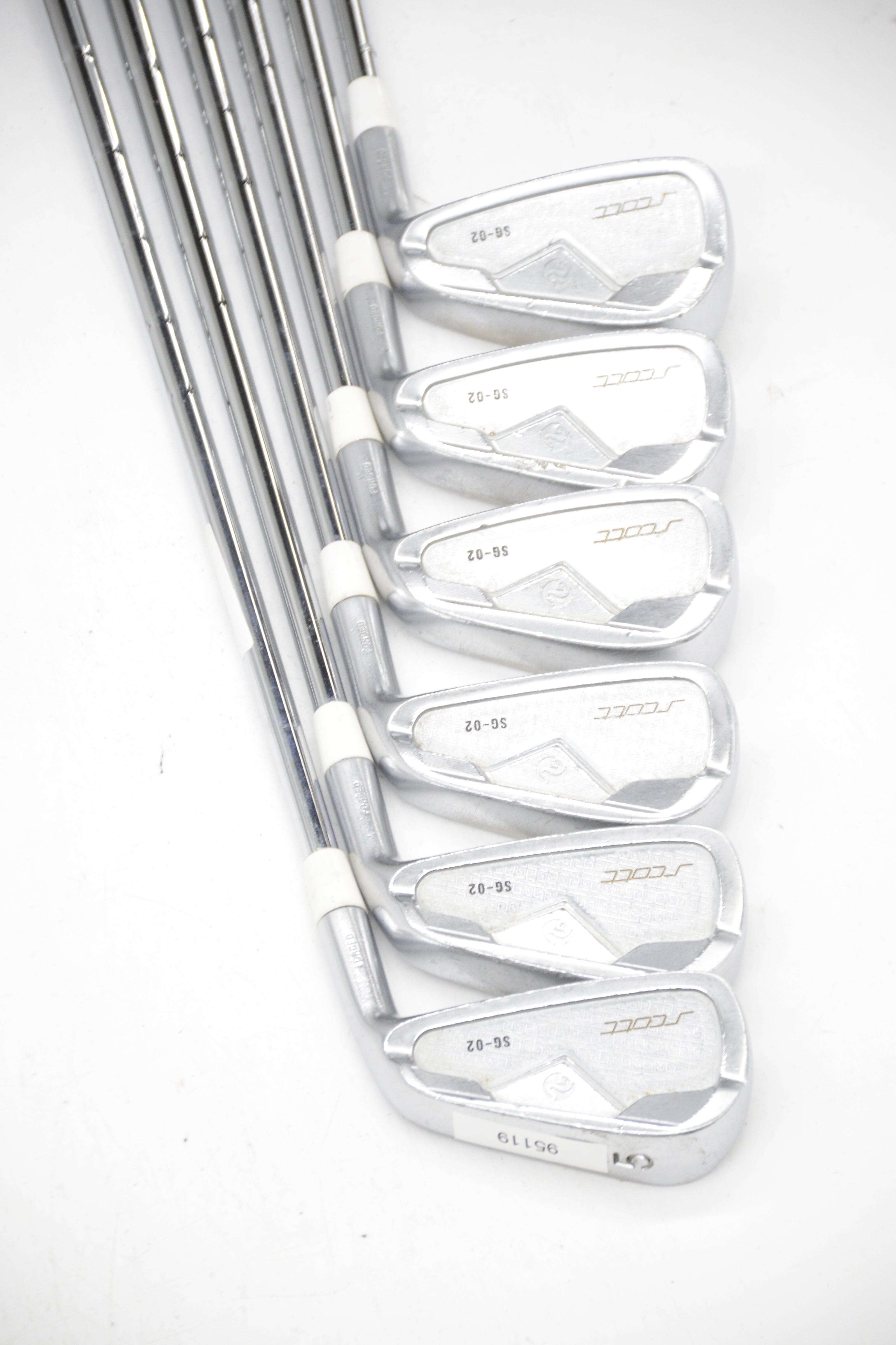 Scott SG-02 5-PW Iron Set S Flex +0.25" Golf Clubs GolfRoots 