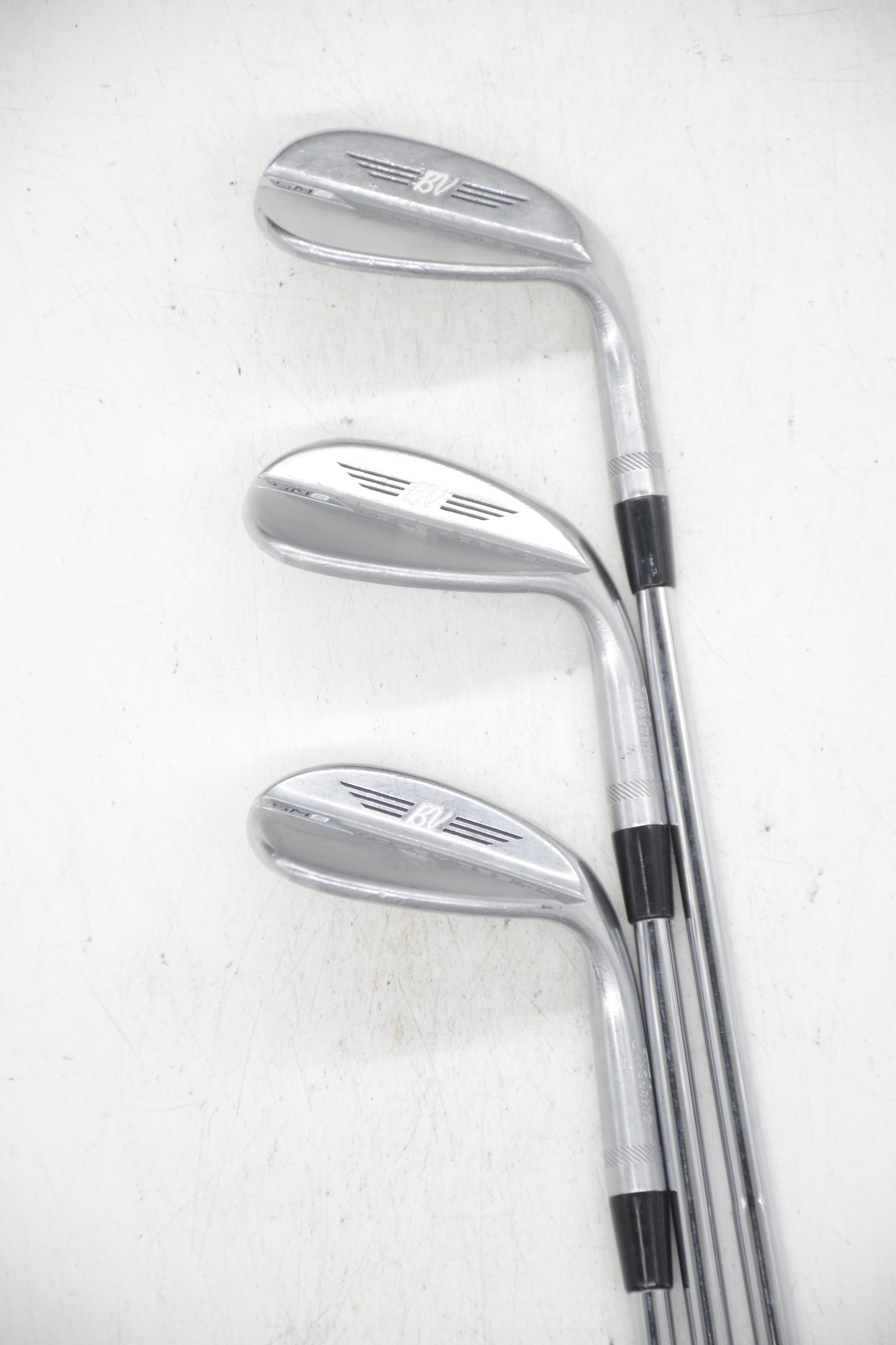 Titleist Vokey SM8 Tour Chrome 50, 54, 58 Degree Wedge Set Wedge Flex