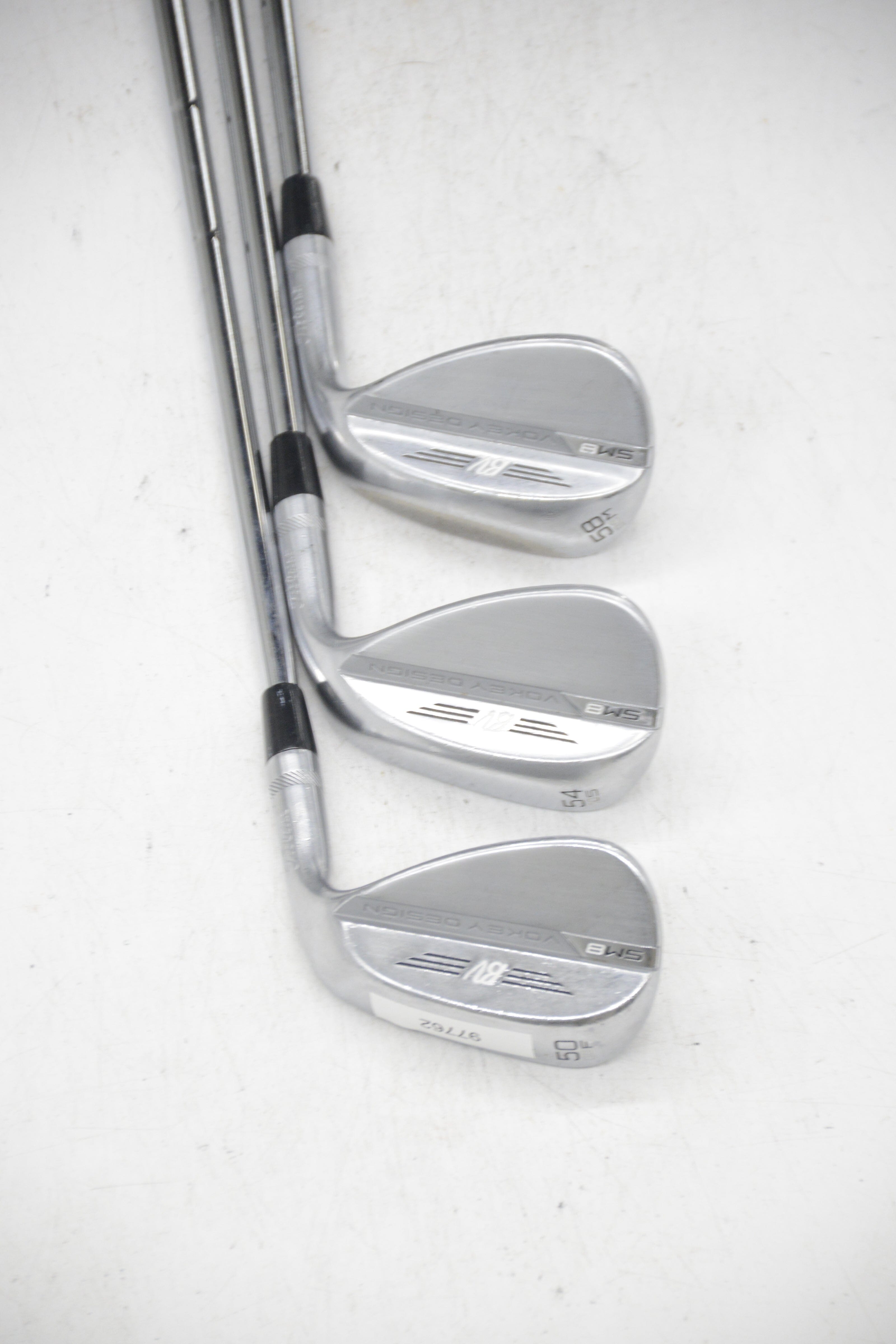 Titleist Vokey SM8 Tour Chrome 50, 54, 58 Degree Wedge Set Wedge Flex