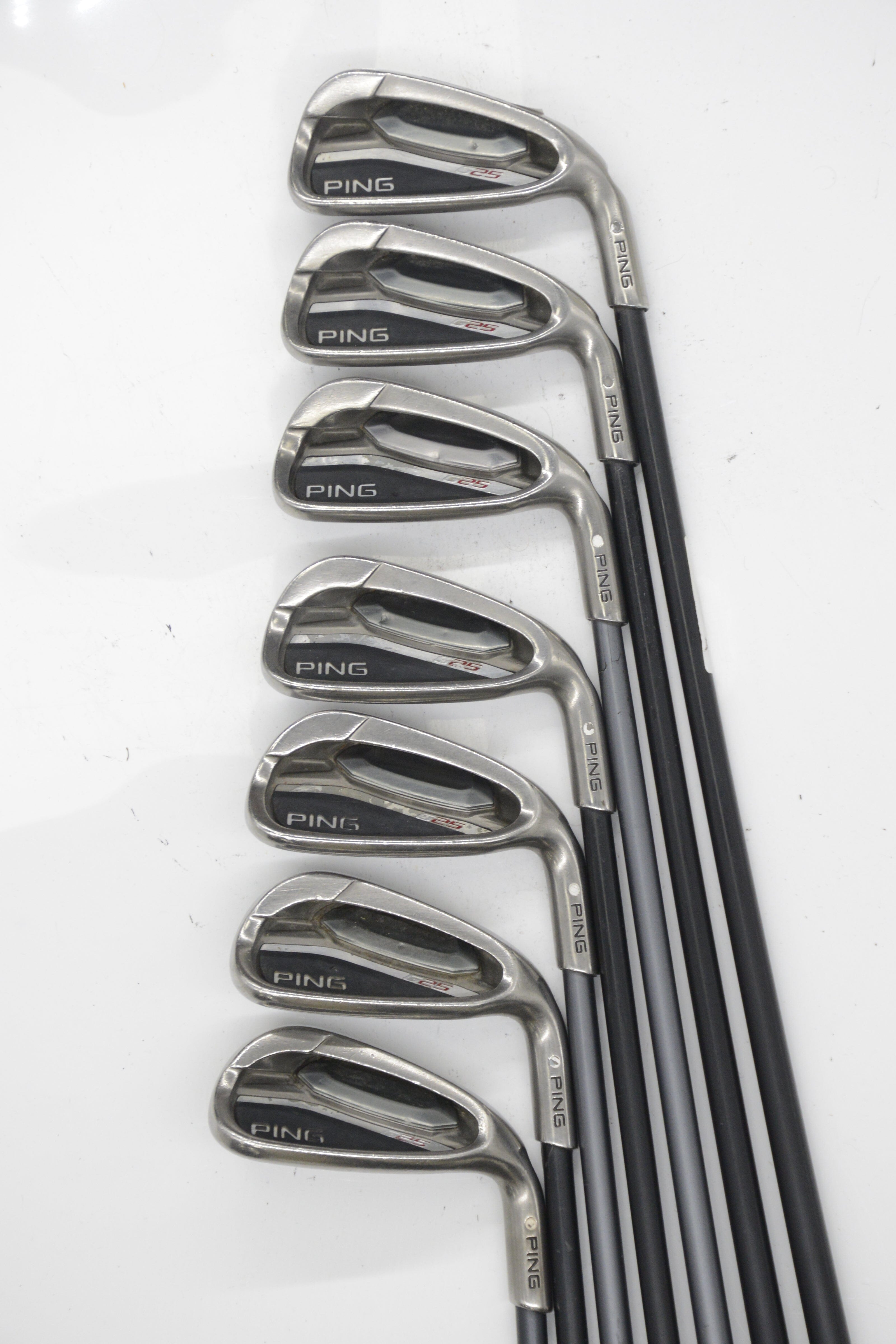 Ping G25 5-UW Iron Set R Flex Std Length Golf Clubs GolfRoots 