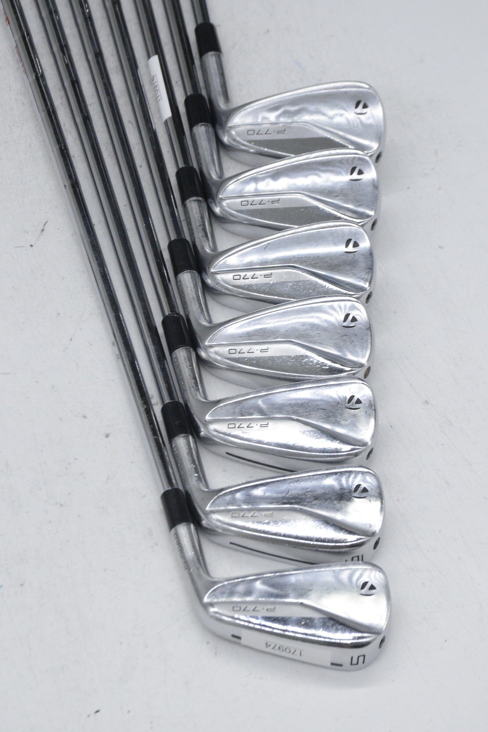 TaylorMade P770 '20 5-AW Iron Set S Flex +0.75" Golf Clubs GolfRoots 