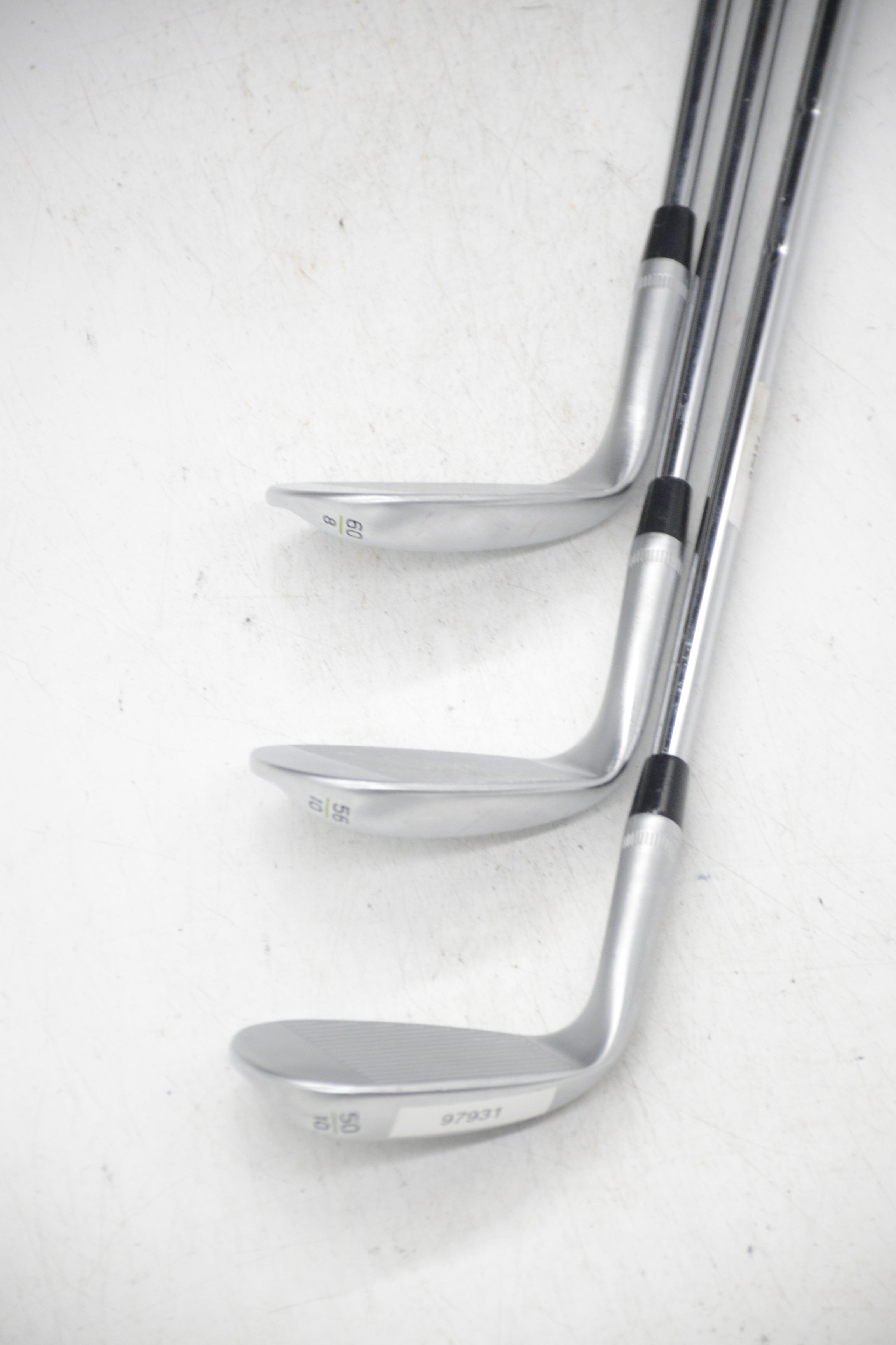 Callaway MD3 Satin Chrome 50, 56, 60 Degree Wedge Set S Flex