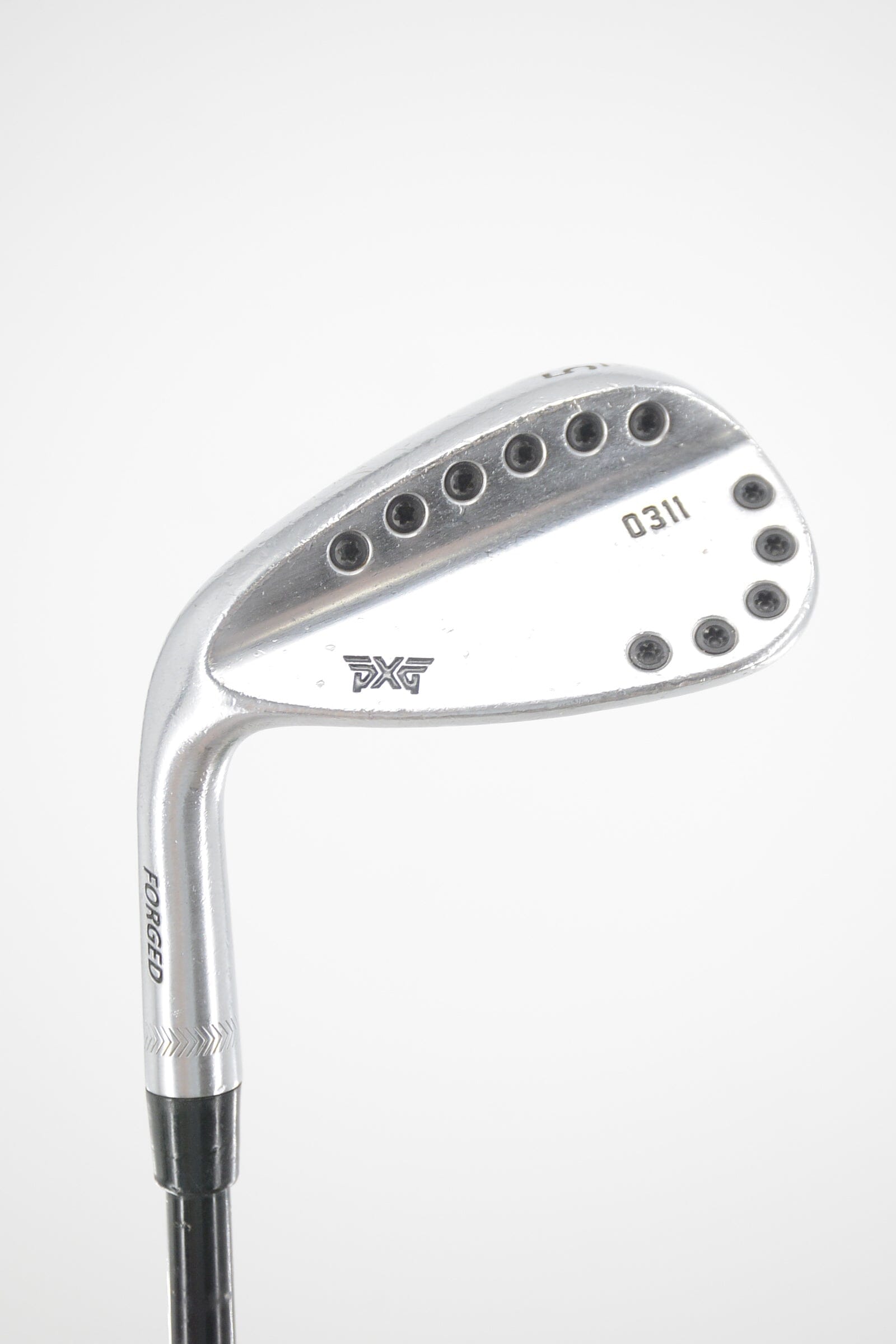 Lefty PXG 0311 Chrome 50 Degree Wedge S Flex 36.5" Golf Clubs GolfRoots 