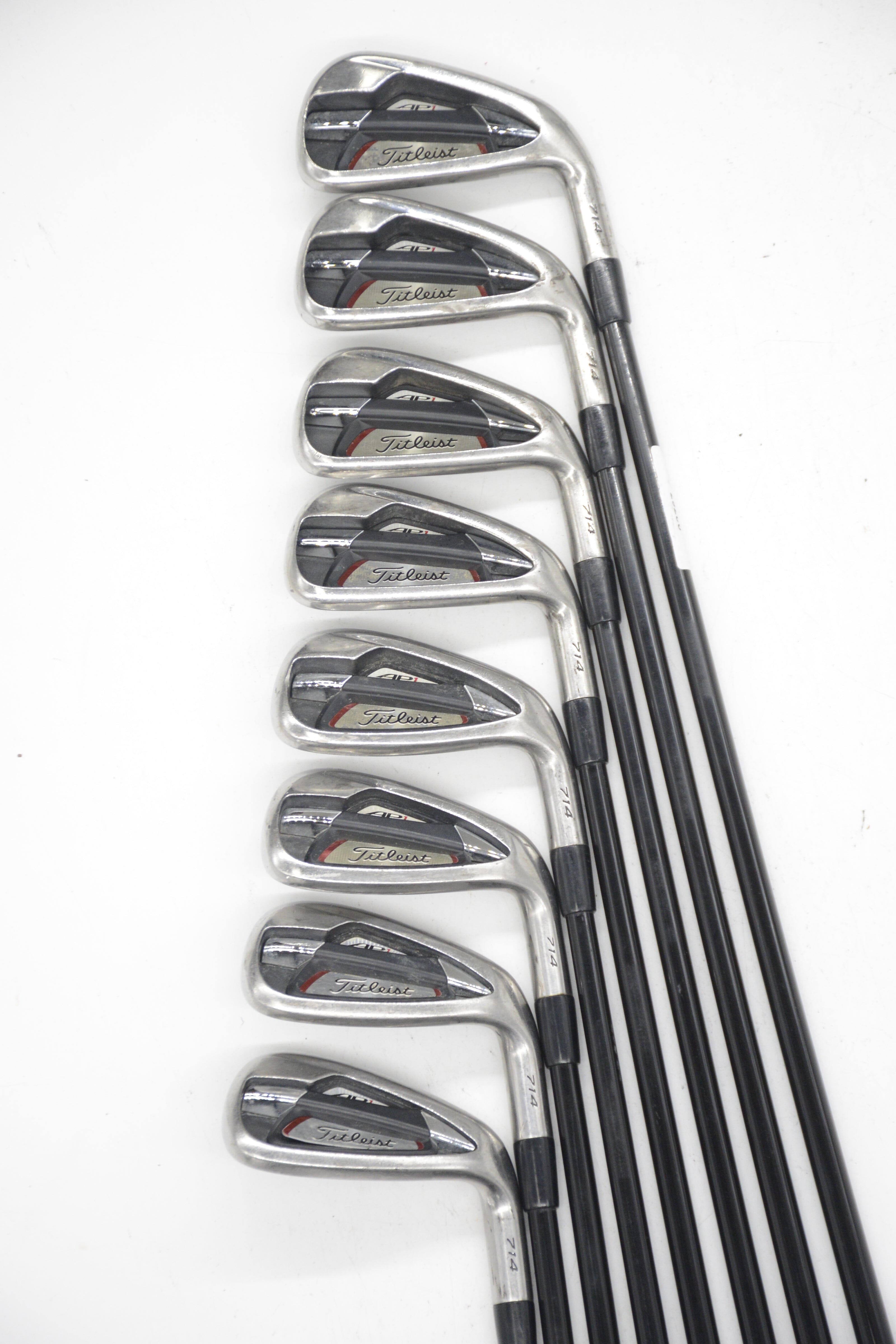 Titleist 714 AP1 4-AW Iron Set R Flex -0.5" Golf Clubs GolfRoots 