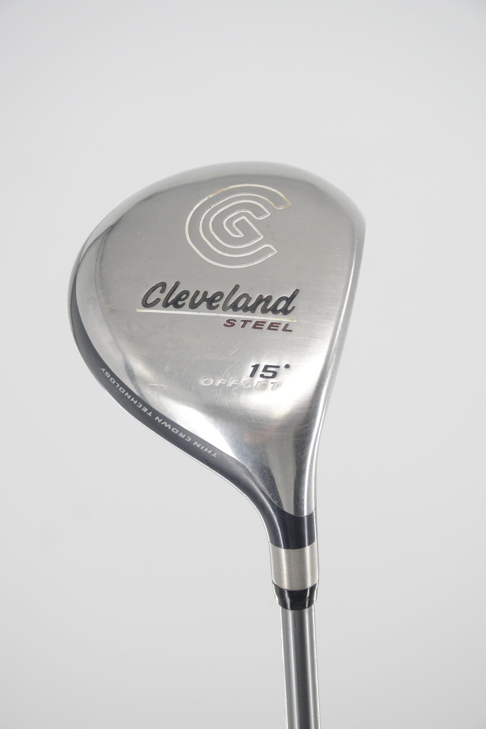 Cleveland Launcher Steel Offset 15 Degree Wood S Flex 42.75" Golf Clubs GolfRoots 