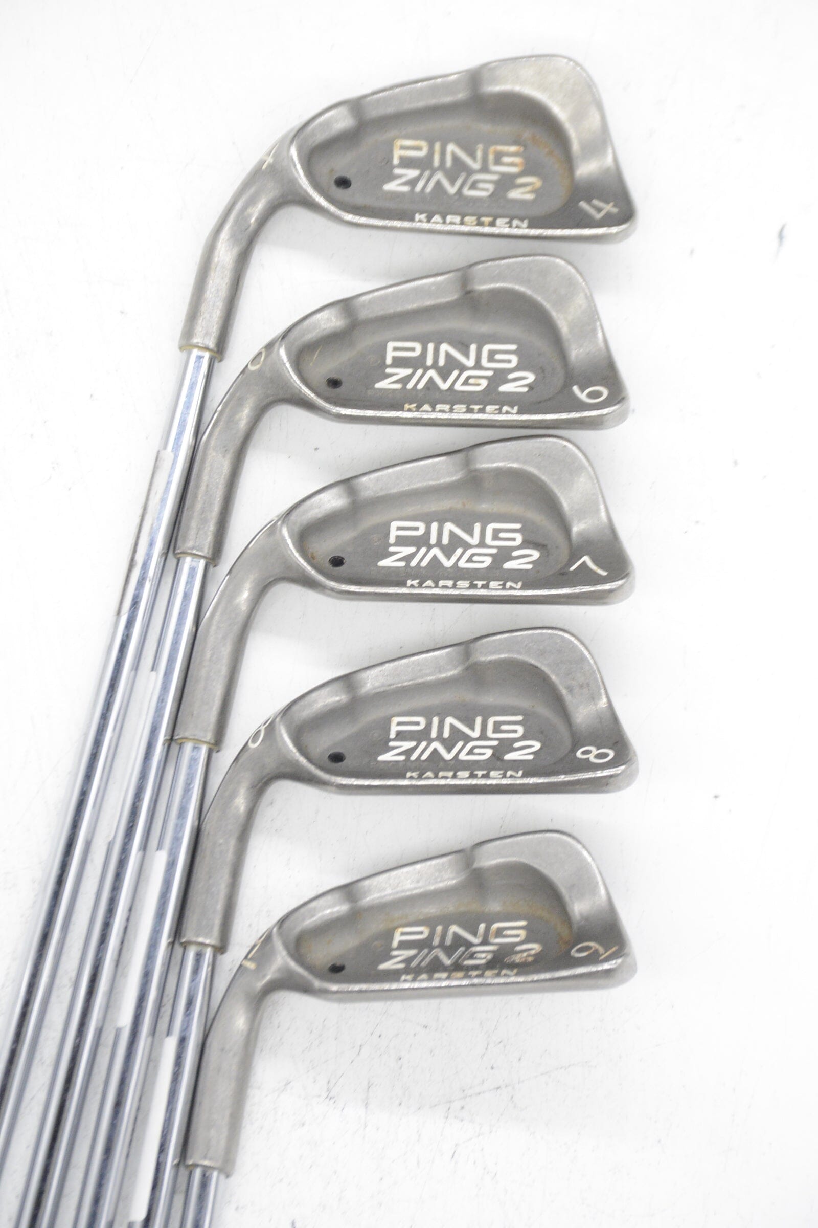 Lefty Ping Zing 2 4, 6-9 Iron Set S Flex Std Length Golf Clubs GolfRoots 