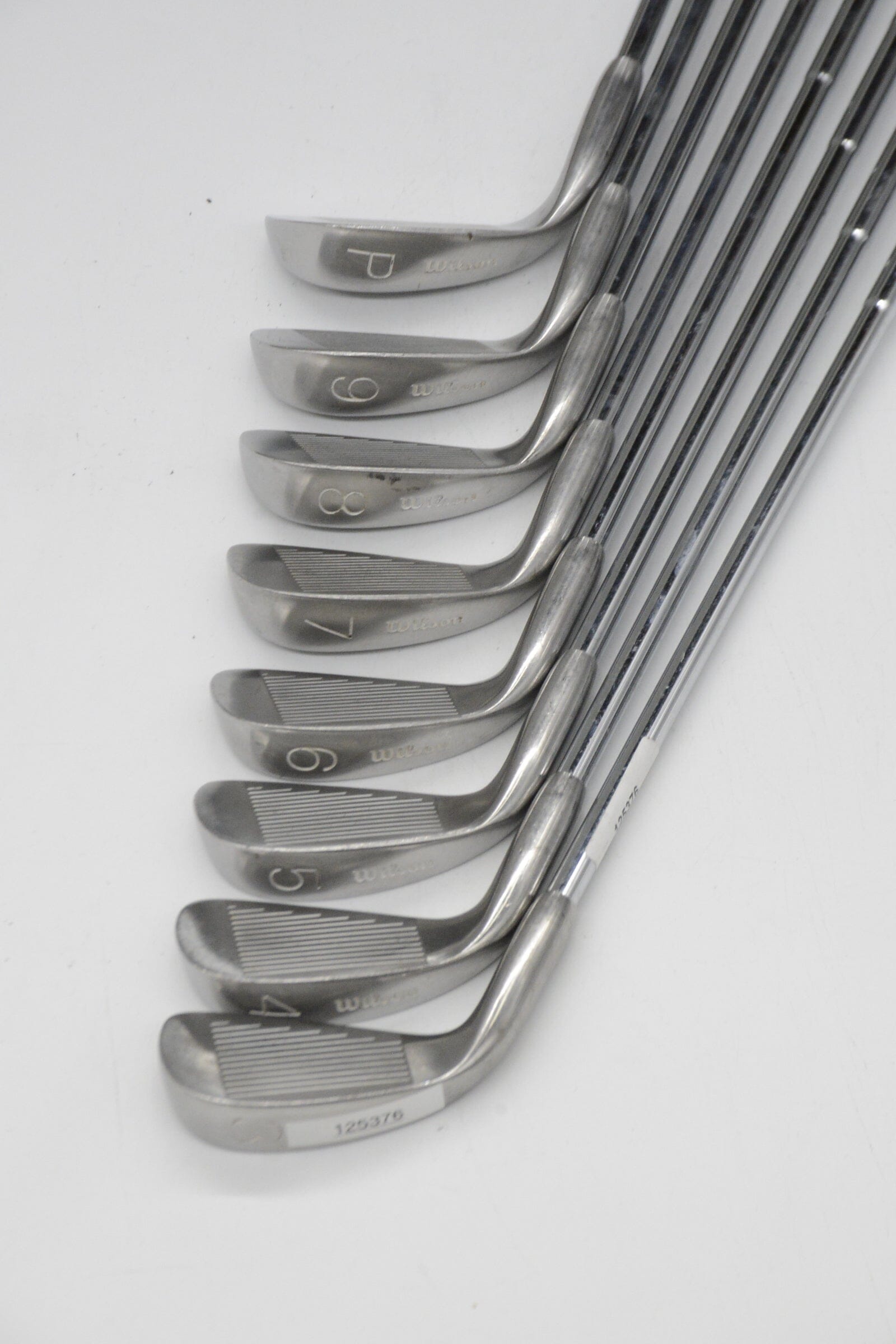 Wilson 2400 3-PW Iron Set S Flex -0.25" Golf Clubs GolfRoots 
