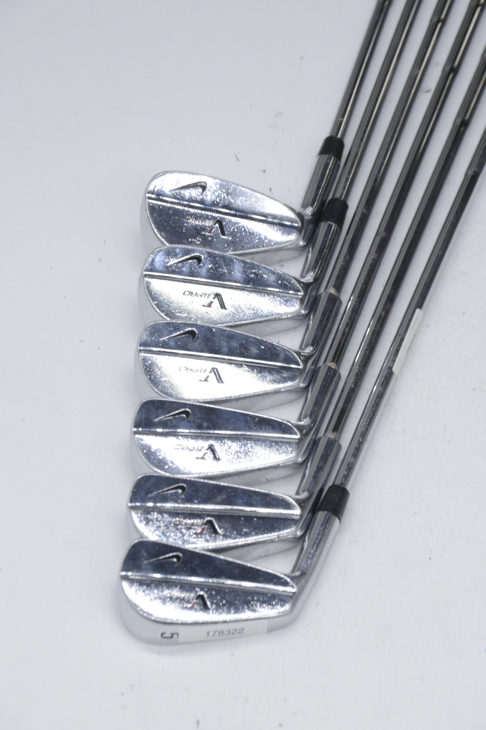 Lefty Nike Vr Pro Blade 5-PW Iron Set S Flex +1.25"