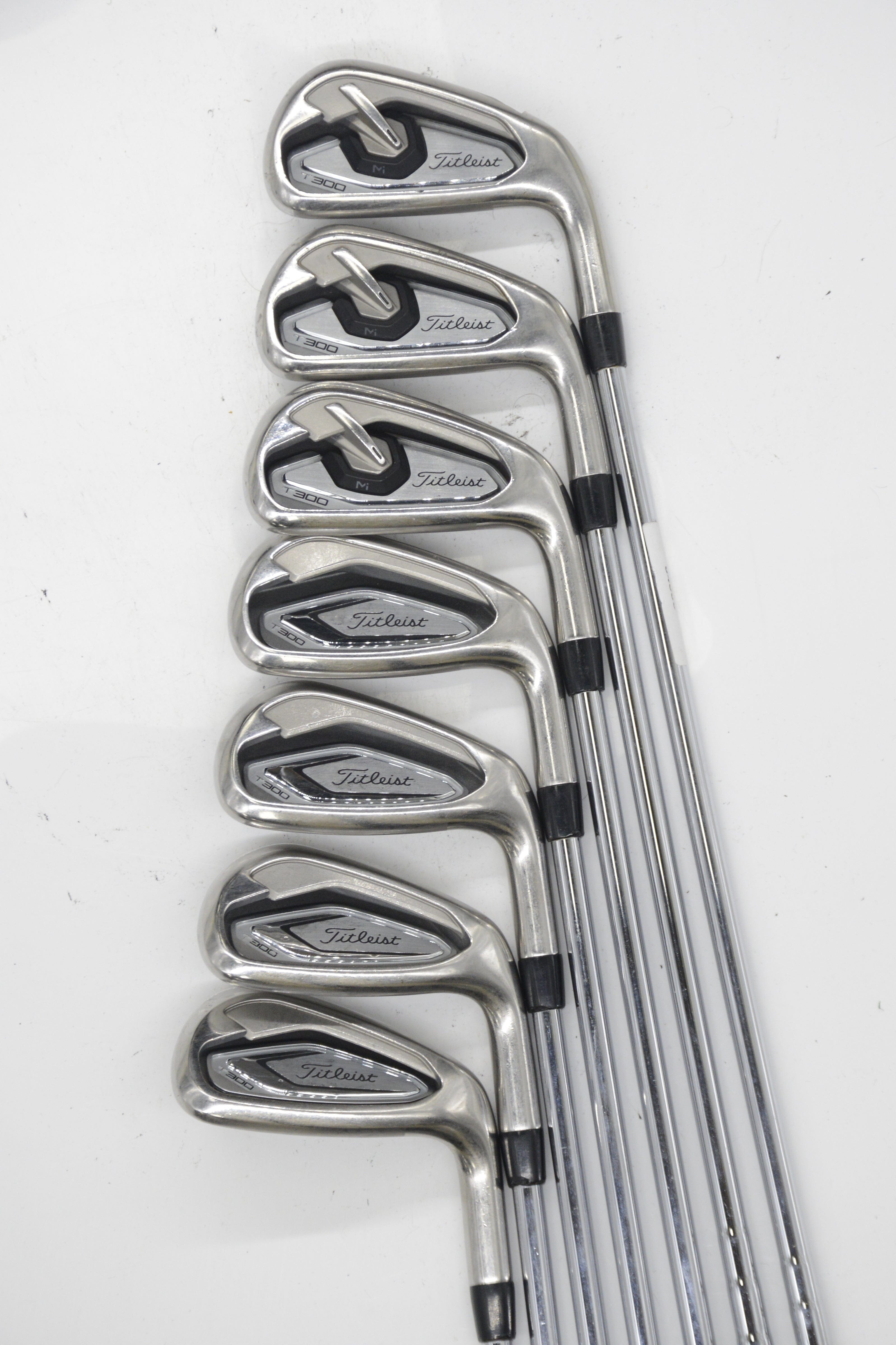 Titleist T300 5-AW Iron Set R Flex Std Length Golf Clubs GolfRoots 