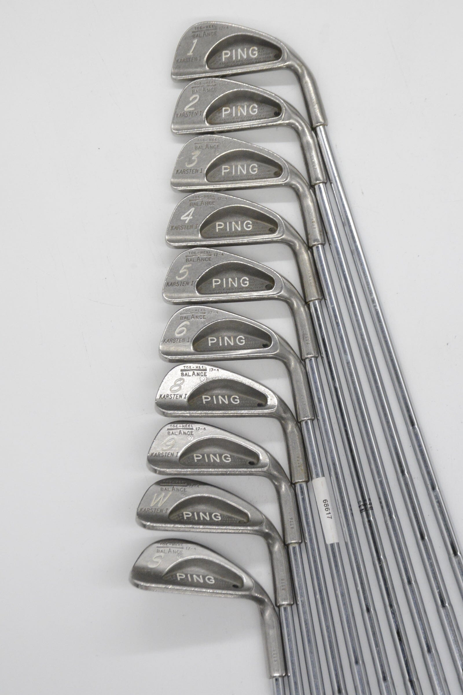 Ping Karsten I 1-6, 8-PW, SW Iron Set S Flex -0.5" Golf Clubs GolfRoots 