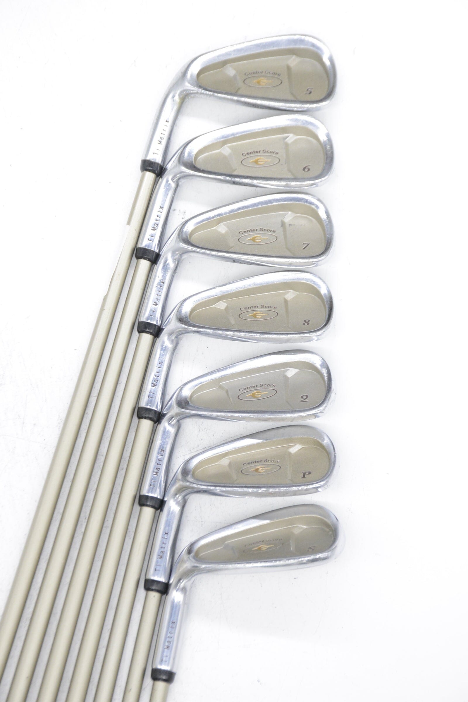 Women's Lefty Echelon Center Score 5-PW, SW Iron Set W Flex -0.5" Golf Clubs GolfRoots 