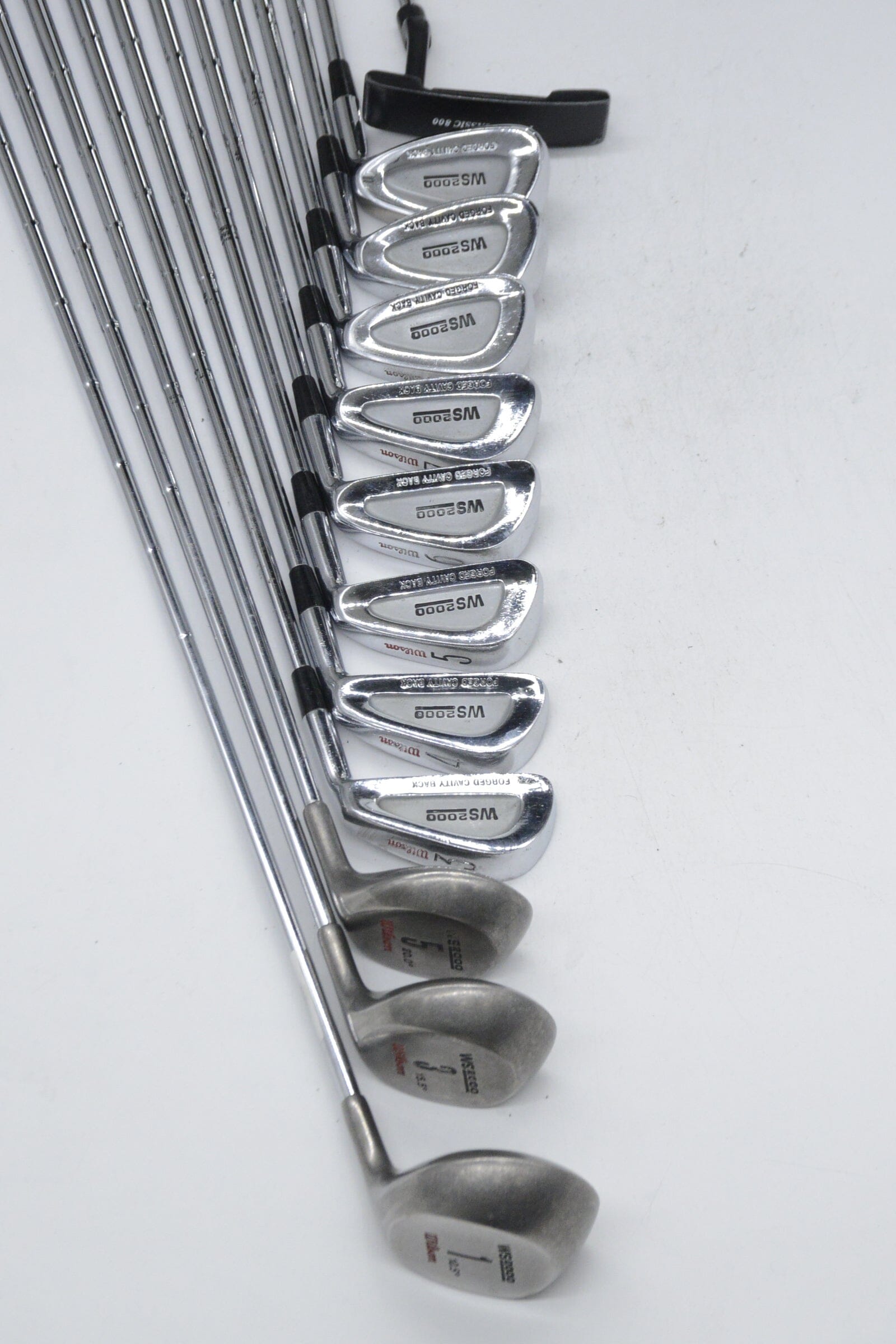 Wilson WS 2000 Mixed Full Set S Flex Std Length Golf Clubs GolfRoots 