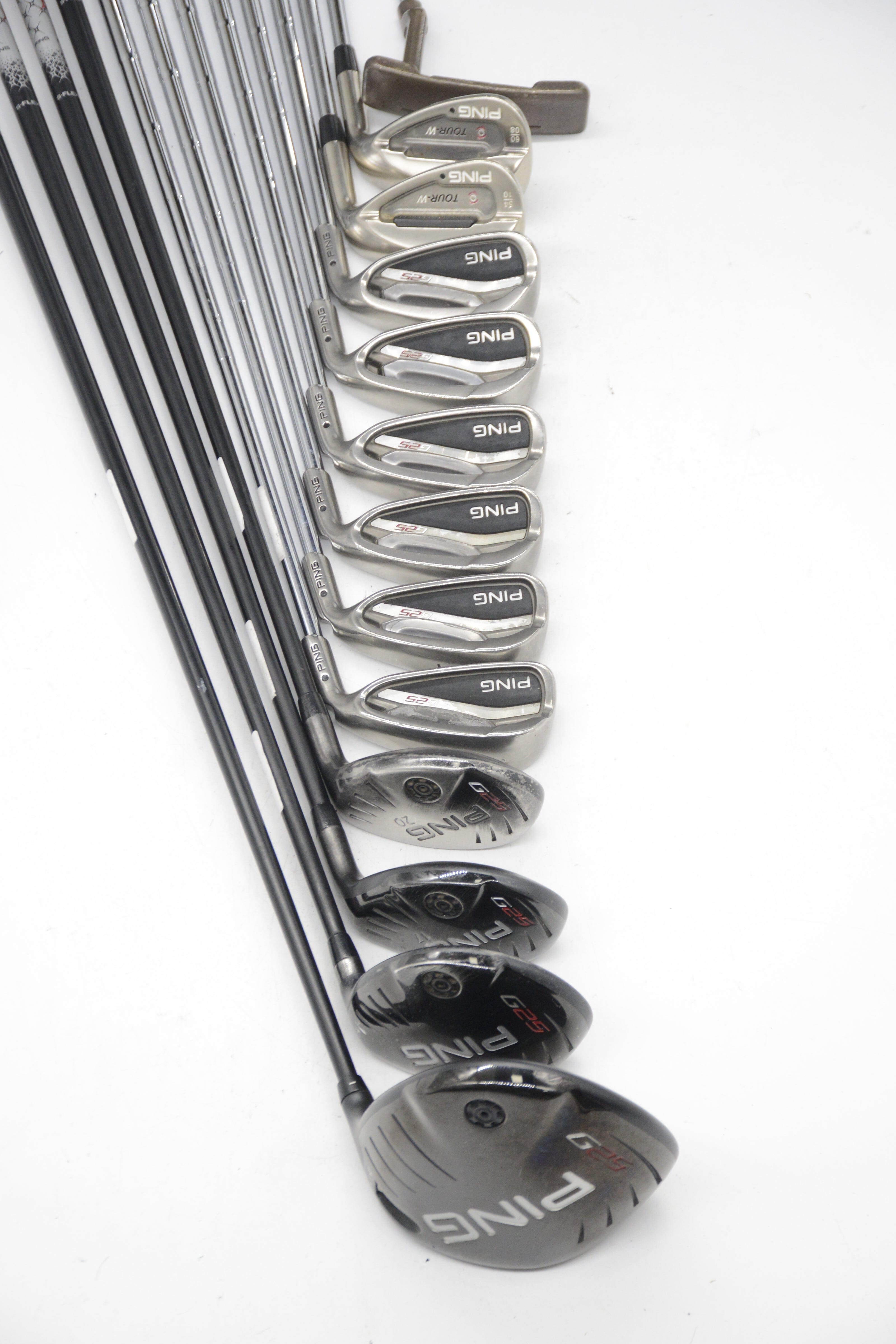 Ping G25 Mixed Full Set S Flex -0.25" Golf Clubs GolfRoots 