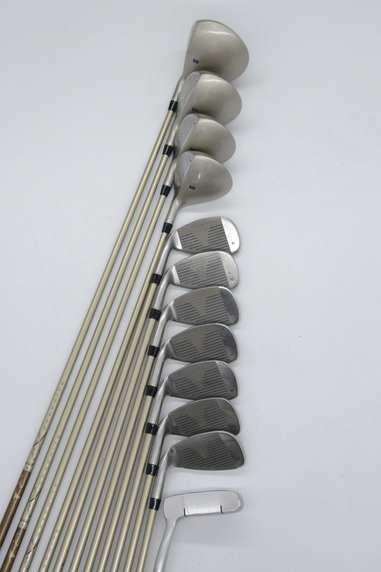 Women's Wilson Pro Staff Oversize Mixed Full Set W Flex -0.5" Golf Clubs GolfRoots 