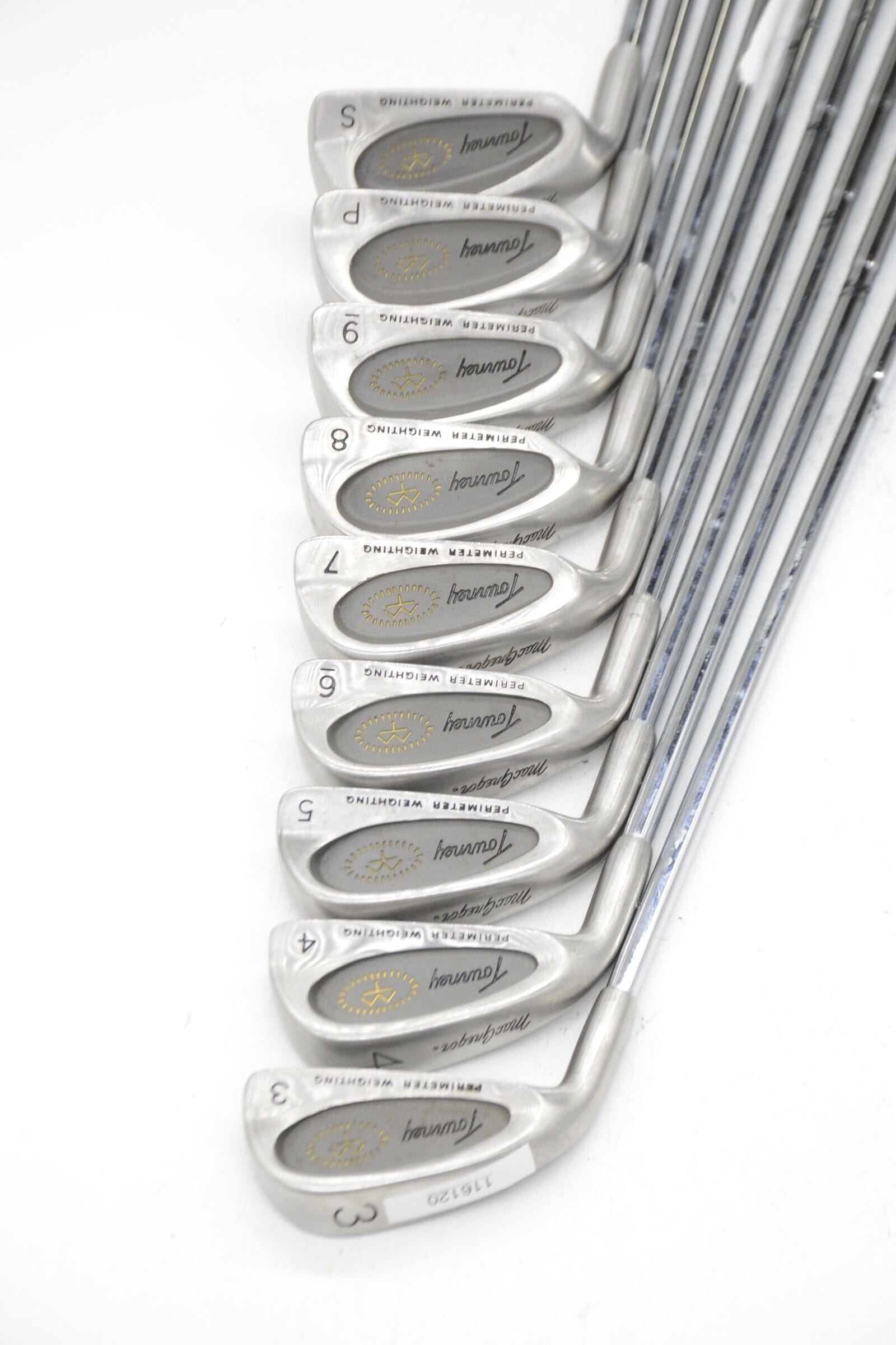 Lefty MacGregor Tourney PCB 3-PW, SW Iron Set S Flex -0.5" Golf Clubs GolfRoots 