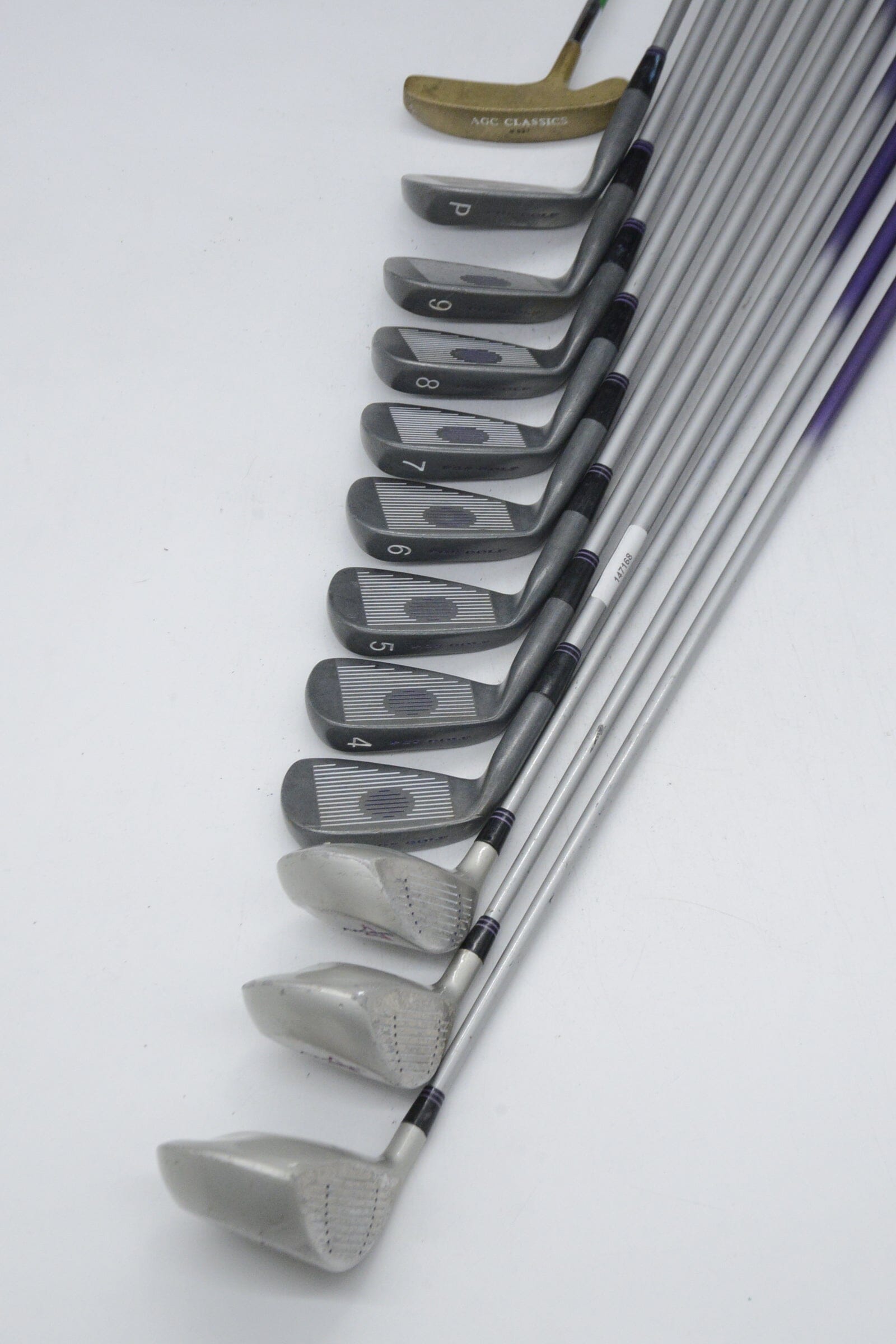 Women's Acclaim PGF Oversize Mixed Full Set W Flex -1" Golf Clubs GolfRoots 