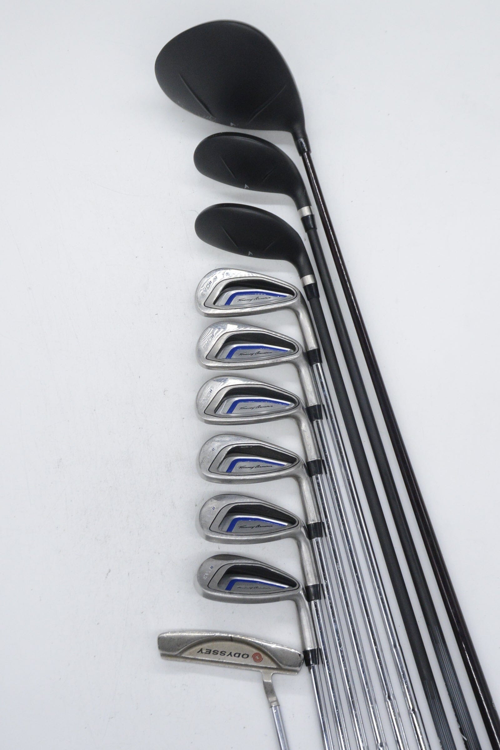 Tommy Armour Evo Oversize Mixed Full Set R Flex Std Length Golf Clubs GolfRoots 