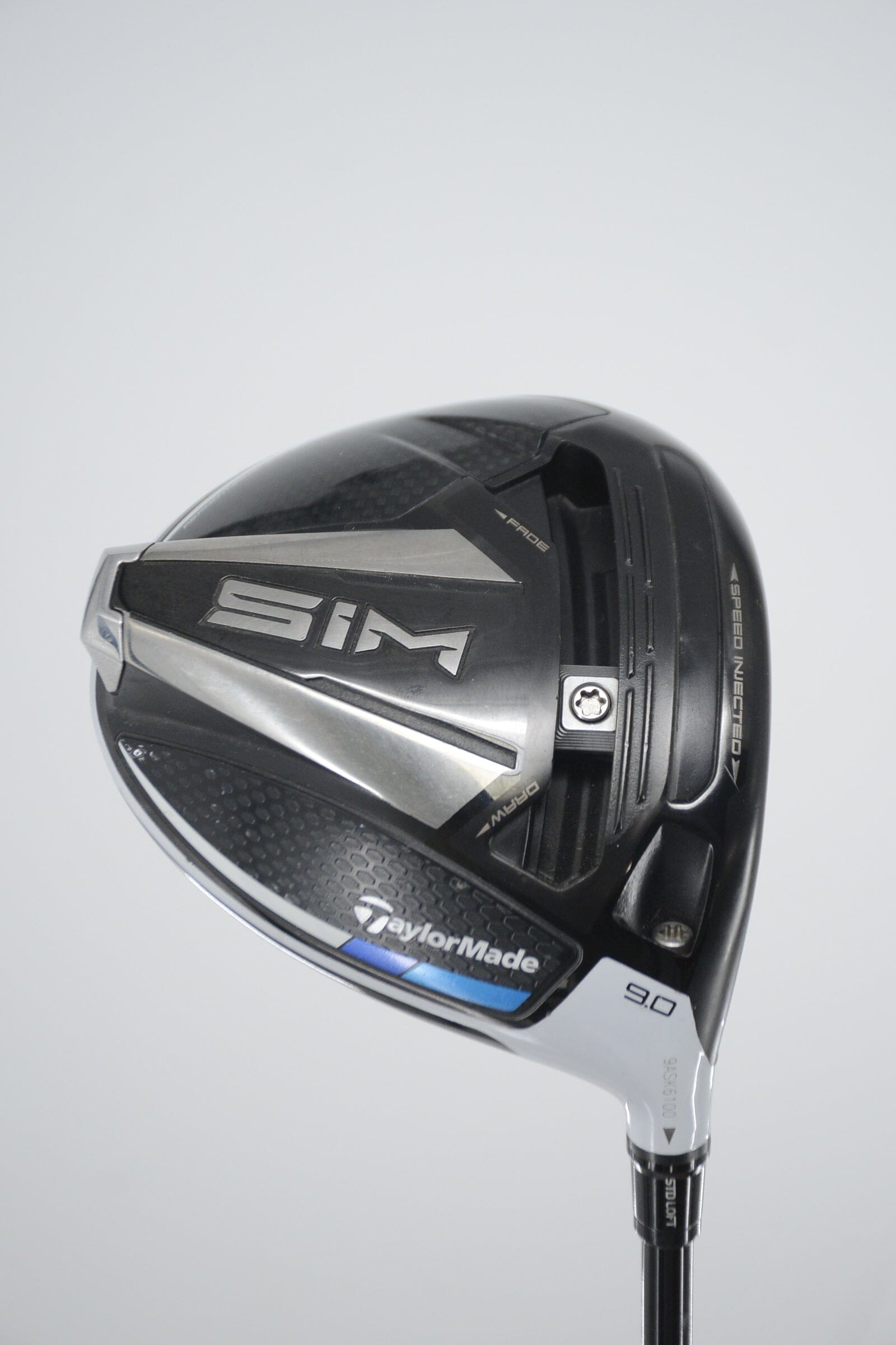TaylorMade SIM 9 Degree Driver S Flex 45.5" Golf Clubs GolfRoots 