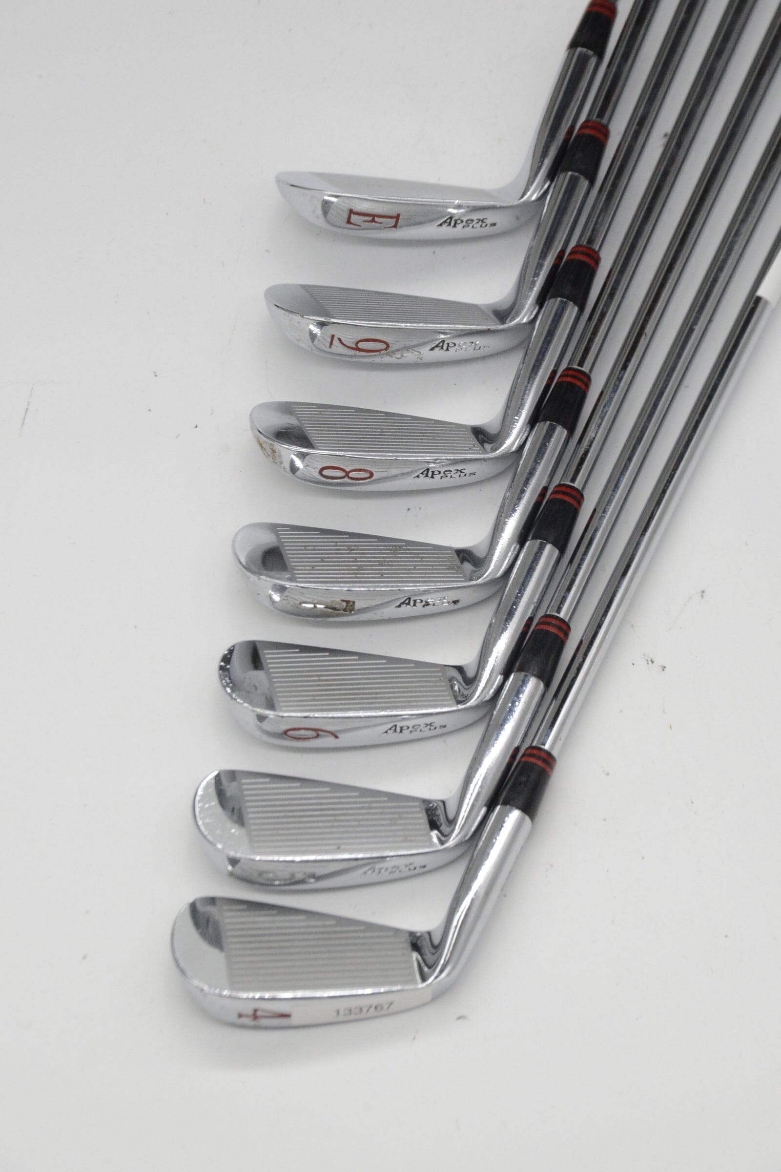 Ben Hogan Apex Plus 4-PW Iron Set R Flex -0.25" Golf Clubs GolfRoots 