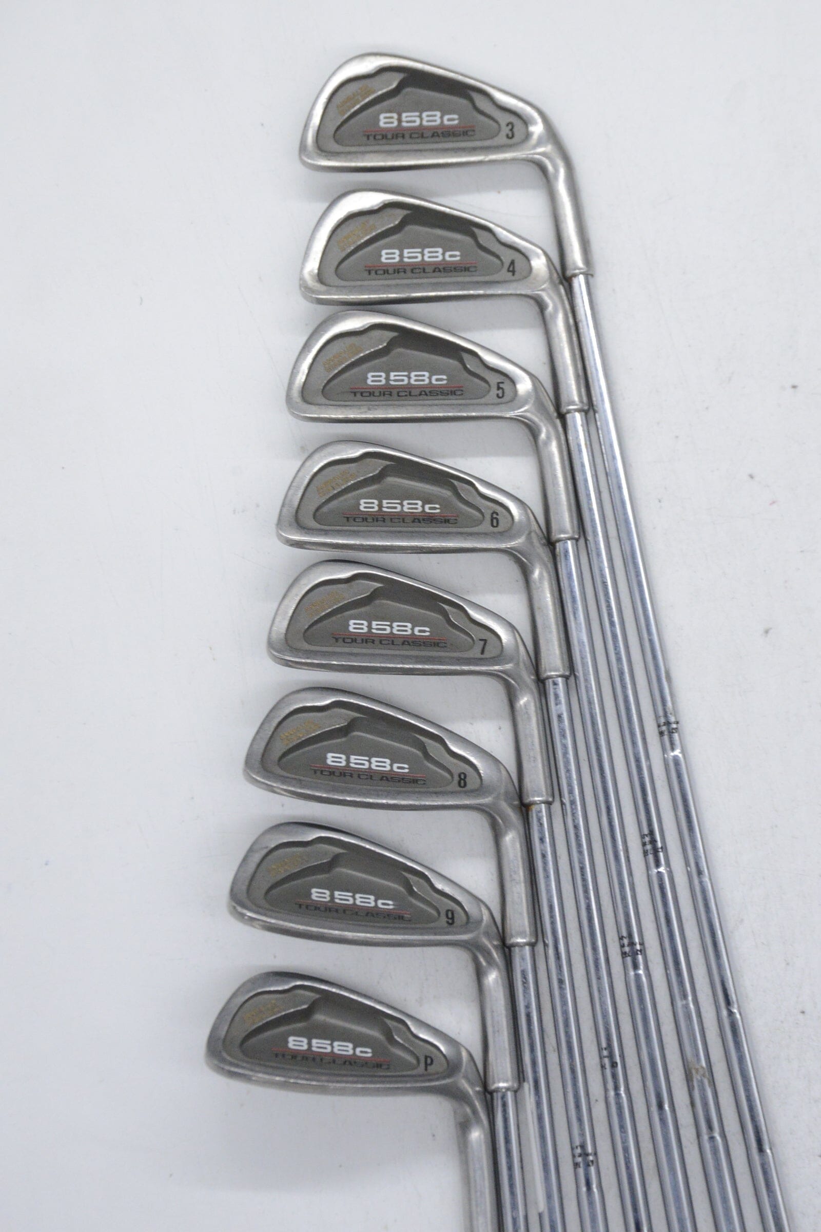 Tour Classic 858C 3-PW Iron Set S Flex +0.25" Golf Clubs GolfRoots 