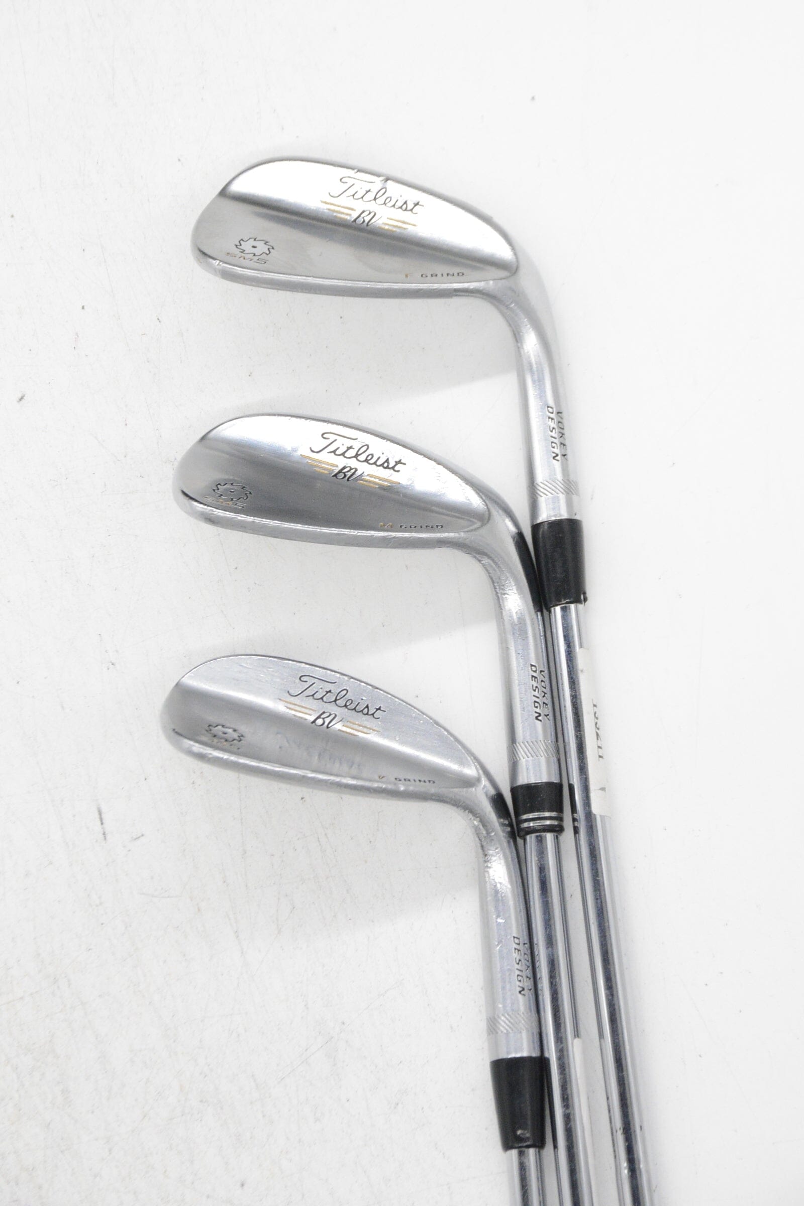 Titleist Vokey SM5 Tour Chrome 50, 54, 58 Degree Wedge Set Wedge Flex Golf Clubs GolfRoots 