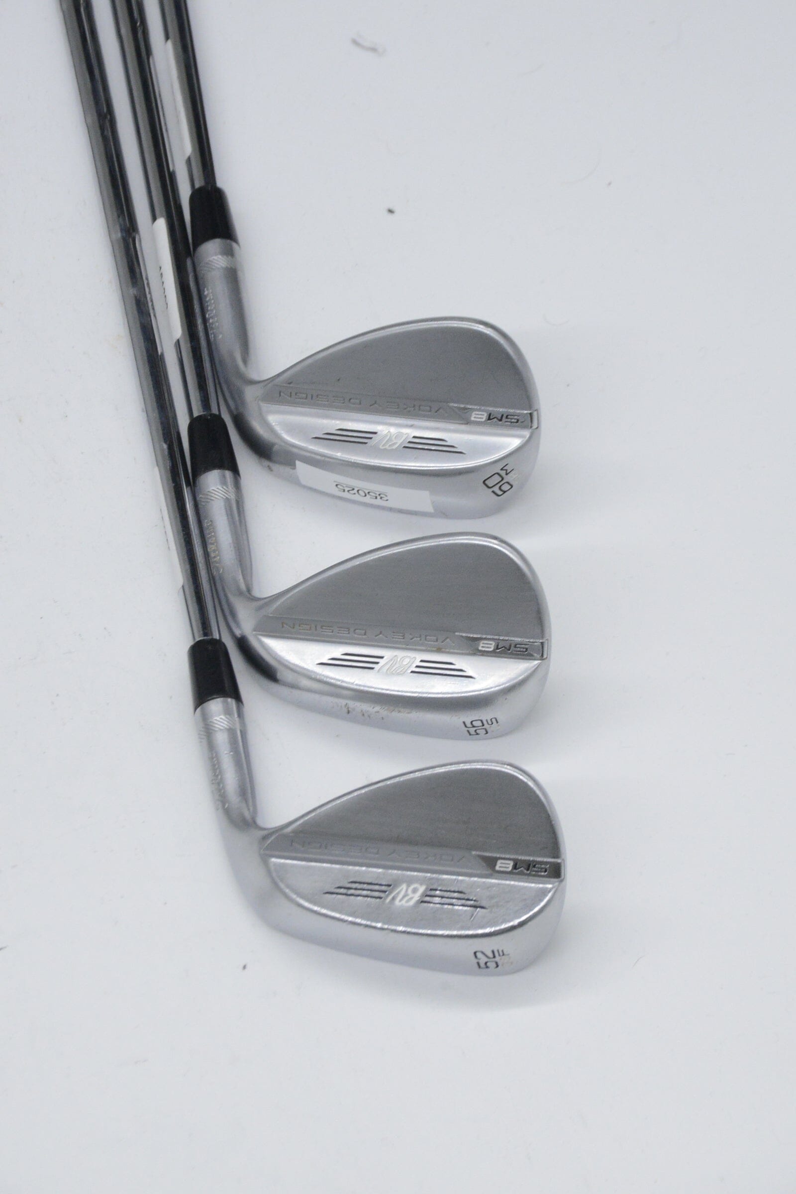 Titleist Vokey SM8 Tour Chrome 52, 56, 60 Degree Wedge Set Wedge Flex