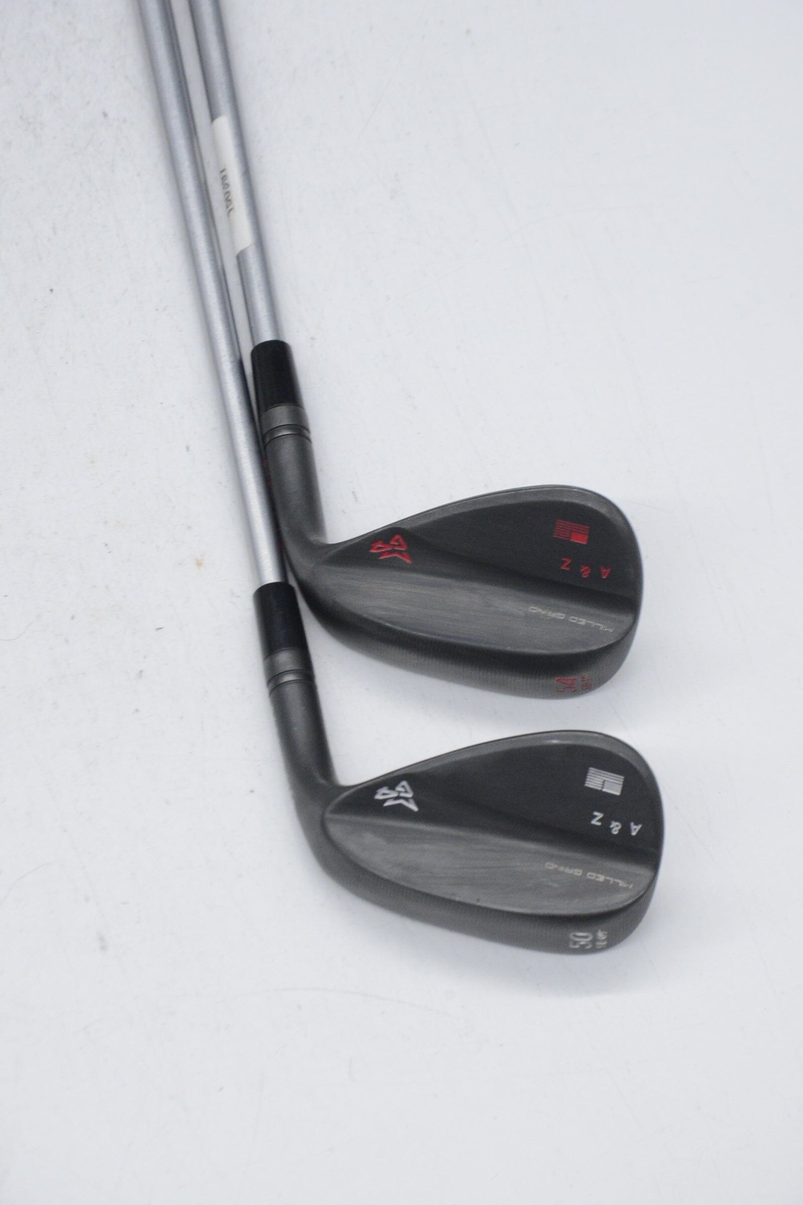 TaylorMade Milled Grind 4 Black 50 & 54 Degree Wedge Set S Flex Golf Clubs GolfRoots 