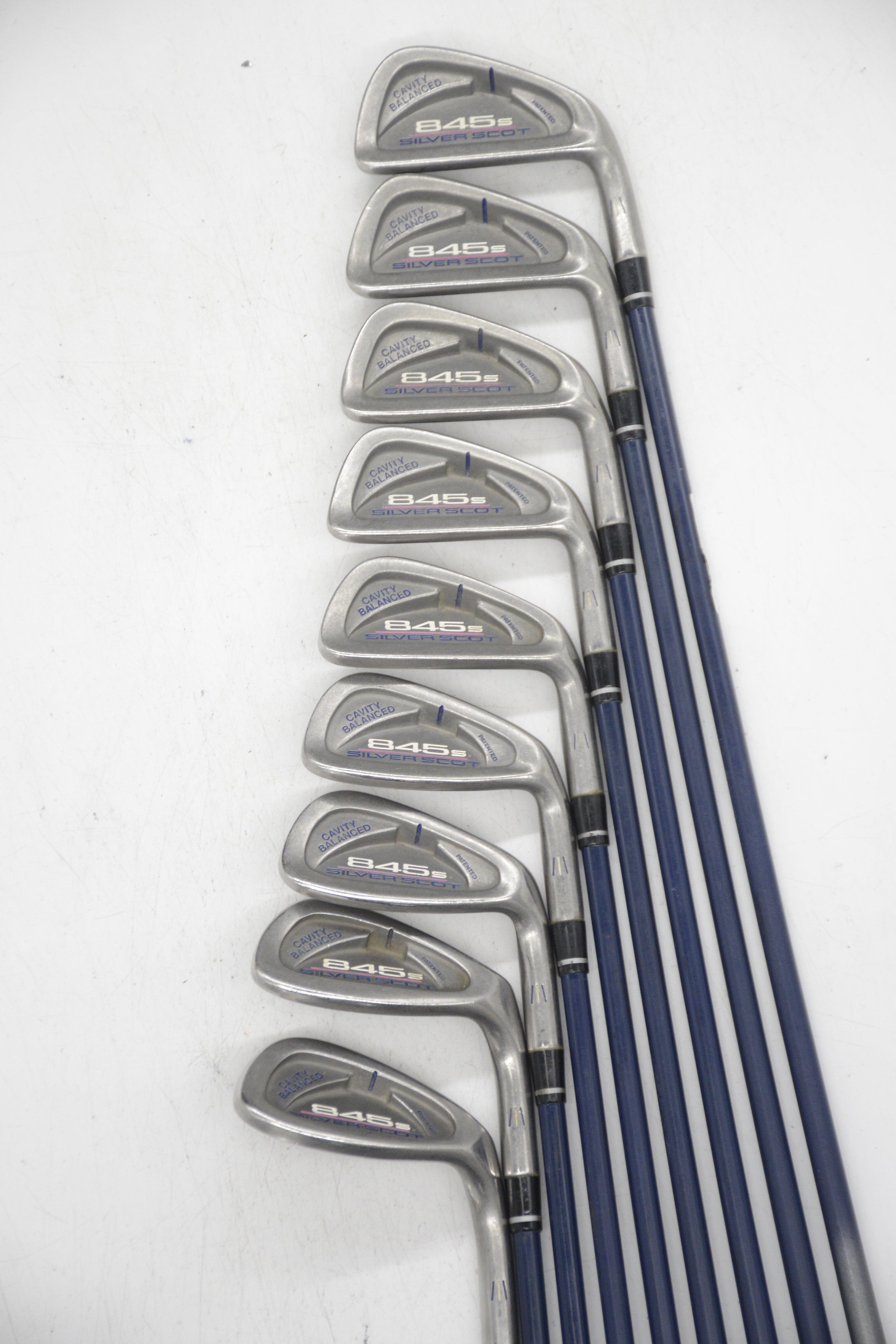 Women's Tommy Armour 845S Silver Scot 3-PW, SW Iron Set W Flex -1" Golf Clubs GolfRoots 