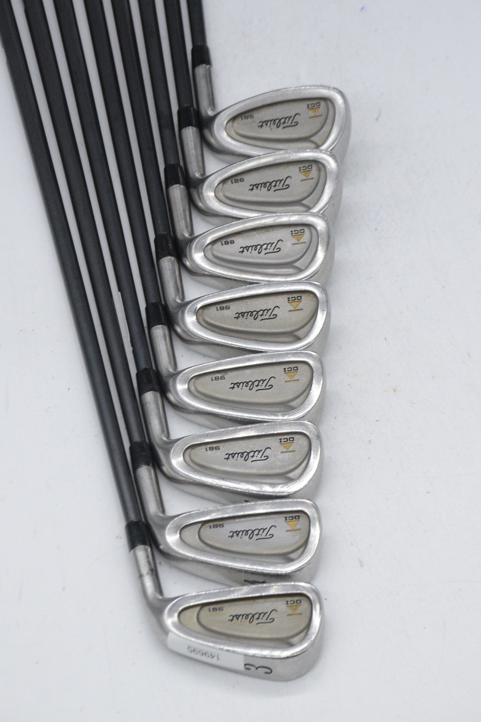 Titleist DCI 981 3-PW Iron Set R Flex -0.75" Golf Clubs GolfRoots 