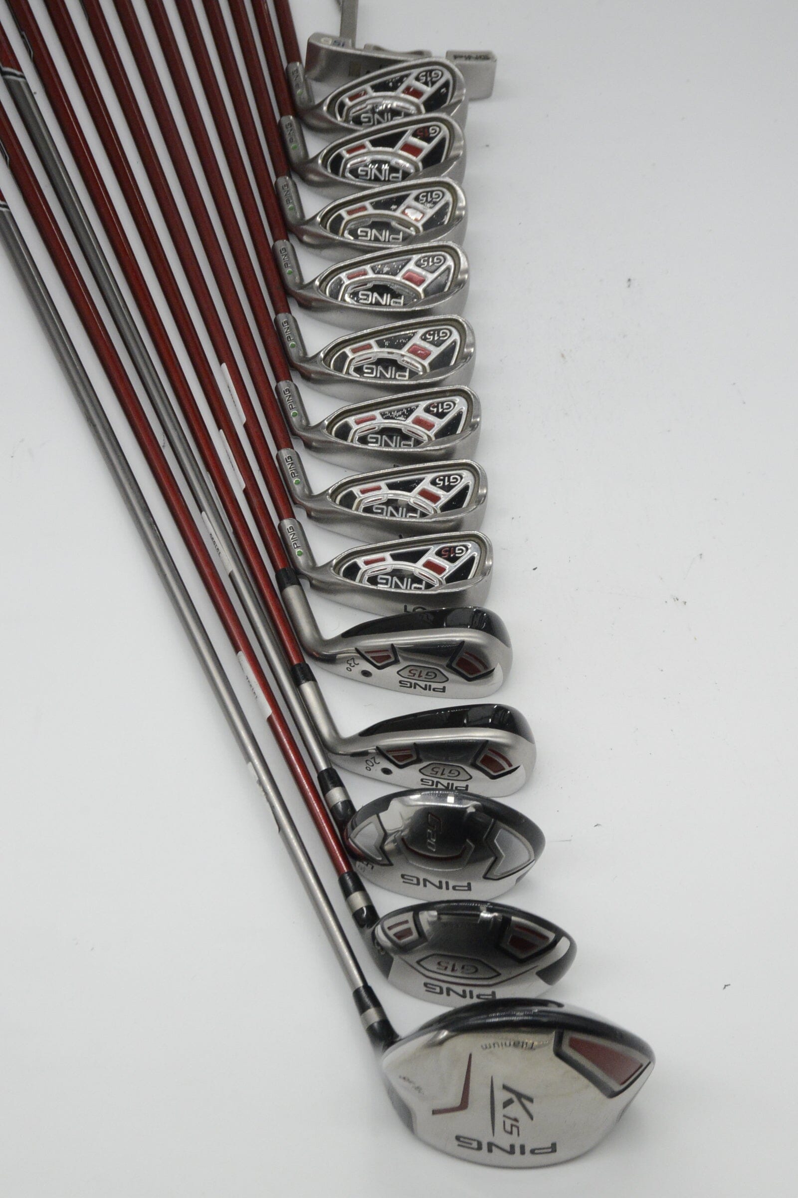 Ping G15 Mixed Full Set SR Flex -0.25" Golf Clubs GolfRoots 