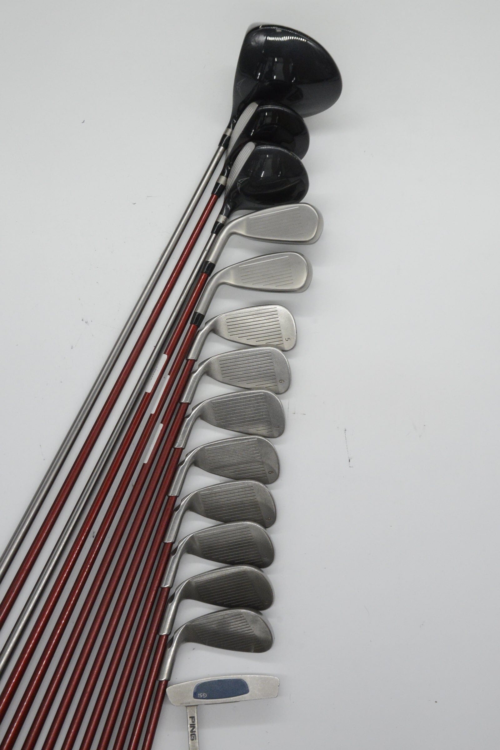 Ping G15 Mixed Full Set SR Flex -0.25" Golf Clubs GolfRoots 