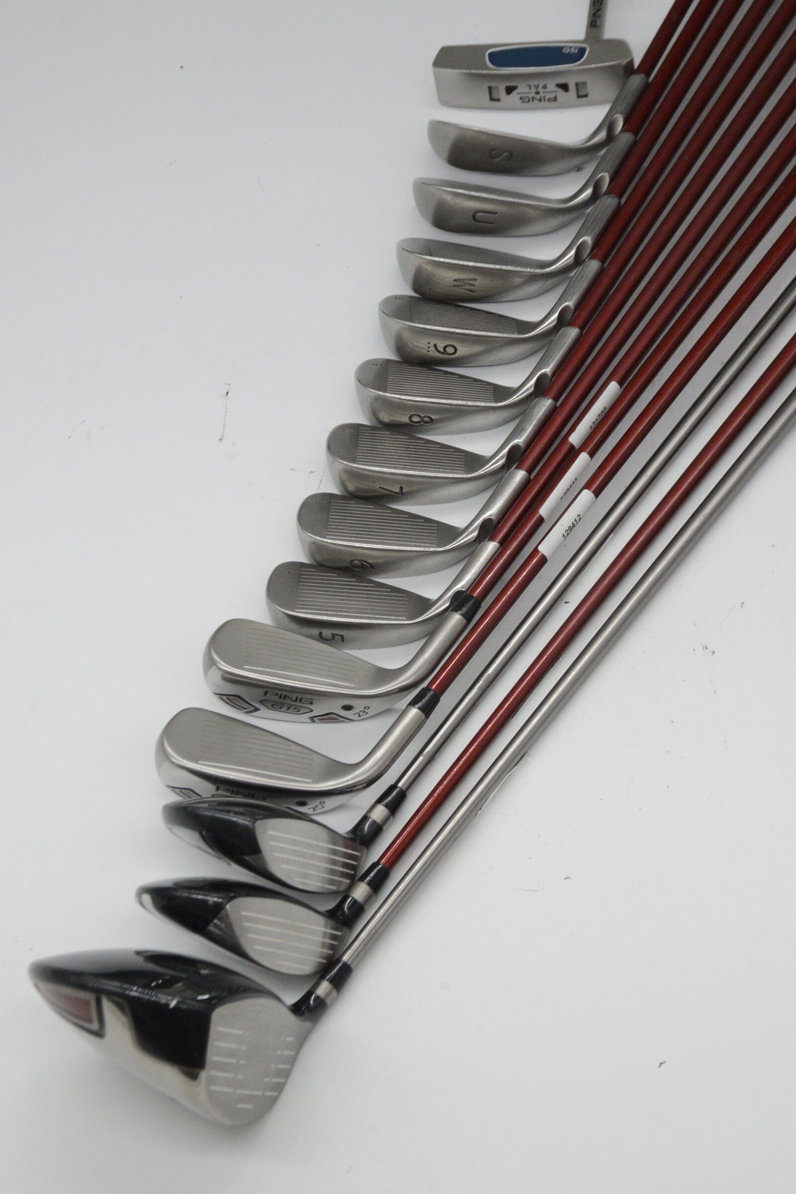 Ping G15 Mixed Full Set SR Flex -0.25" Golf Clubs GolfRoots 