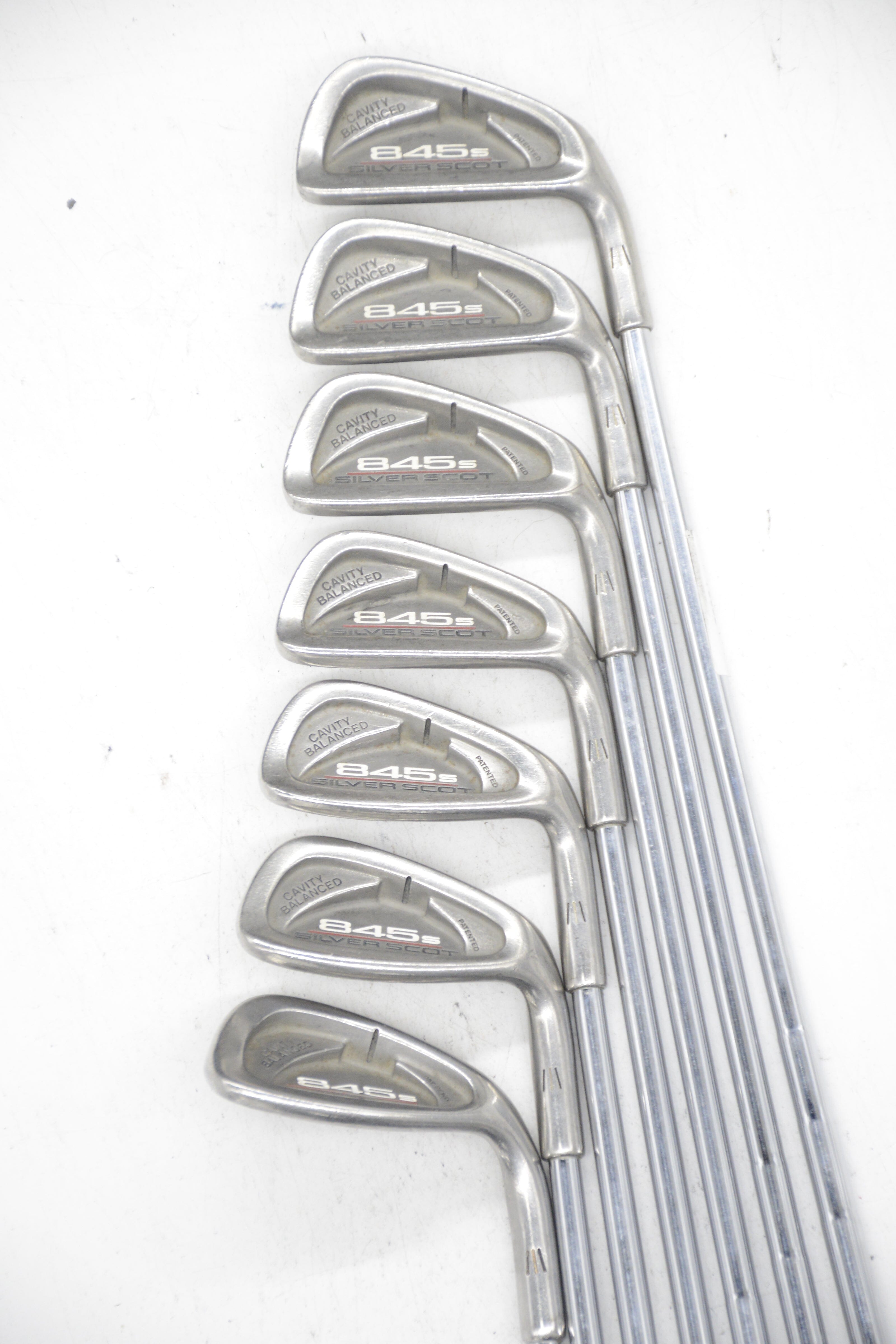 Tommy Armour 845S Silver Scot 4-PW Iron Set S Flex -0.25" Golf Clubs GolfRoots 