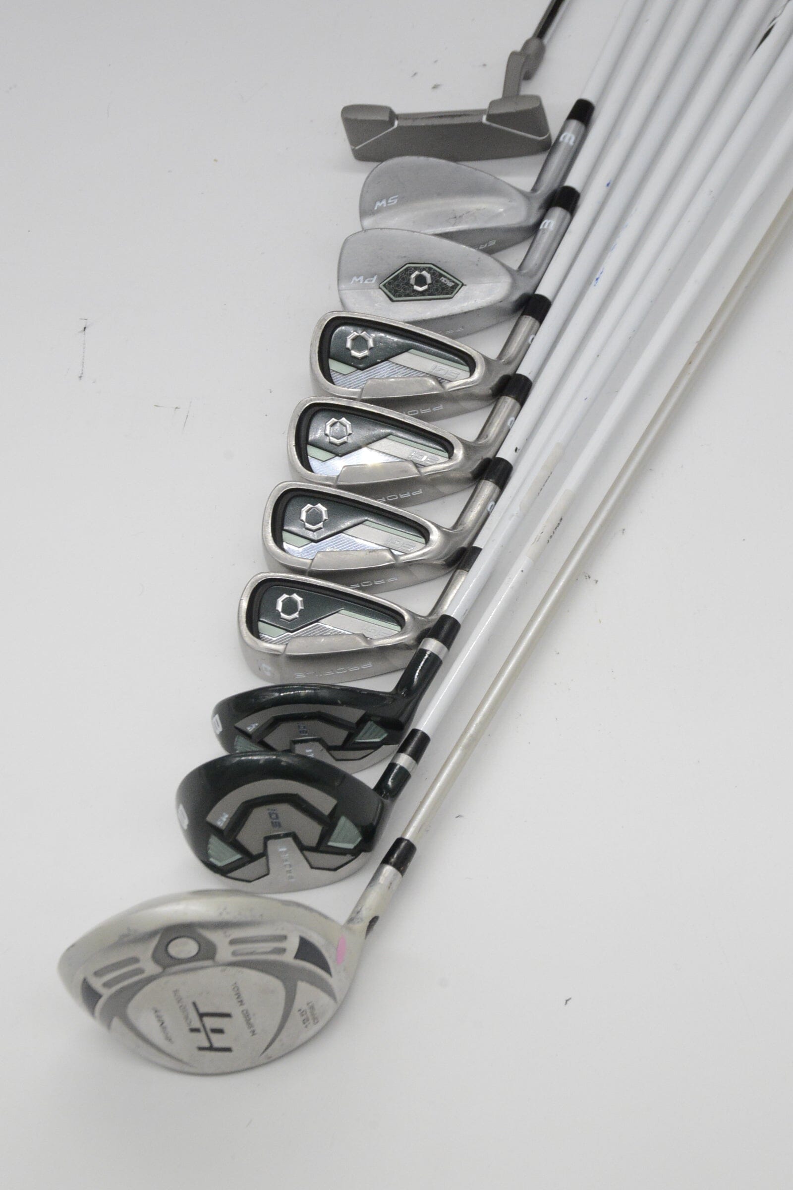 Women's Lefty *Dented* Wilson Profile SGi Mixed Full Set W Flex Std Length Golf Clubs GolfRoots 