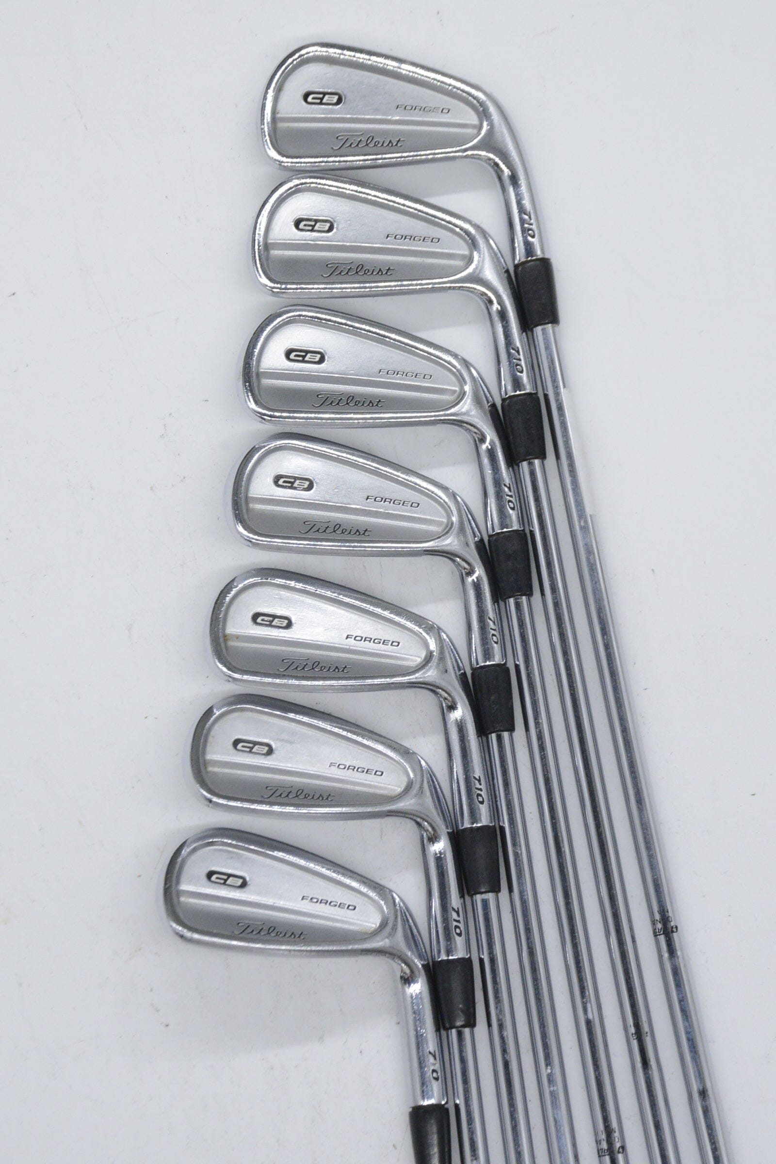 Titleist 710 CB Forged 4-PW Iron Set S Flex +1"