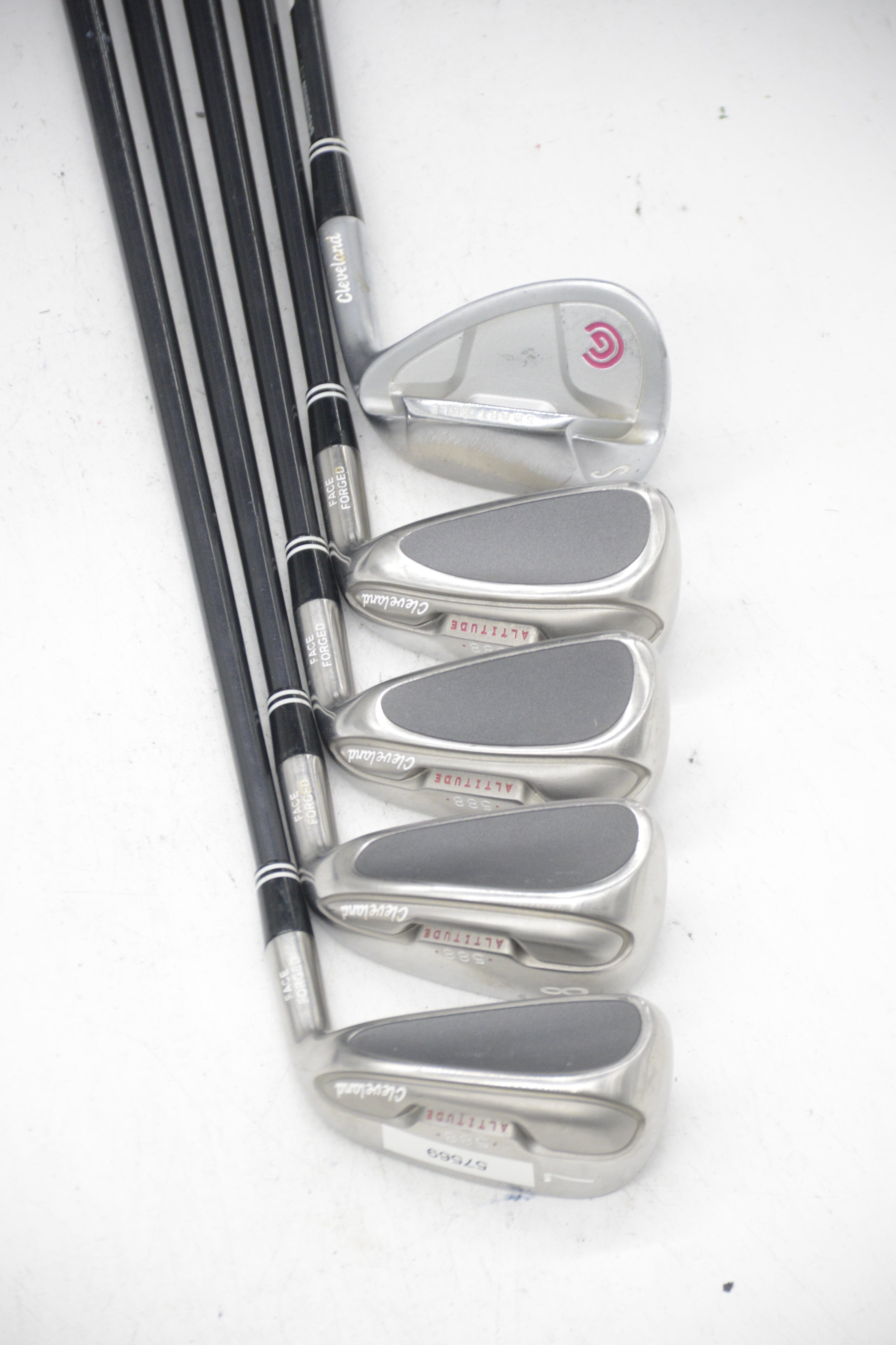 Women's Cleveland 588 Altitude 7-8, PW-SW Iron Set W Flex Std Length Golf Clubs GolfRoots 