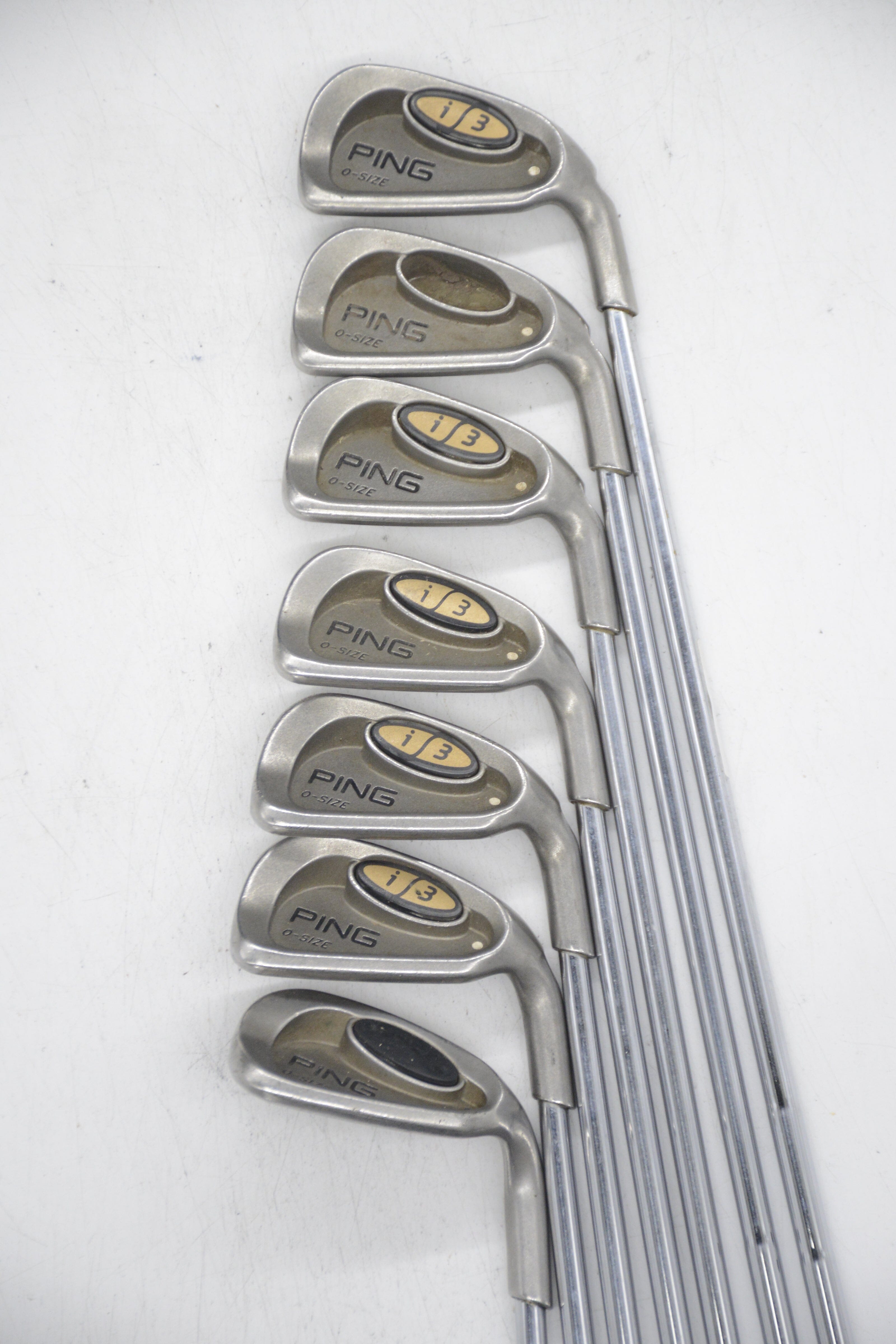 Ping I3 O-Size 3-5, 7-9, SW Iron Set S Flex Std Length Golf Clubs GolfRoots 