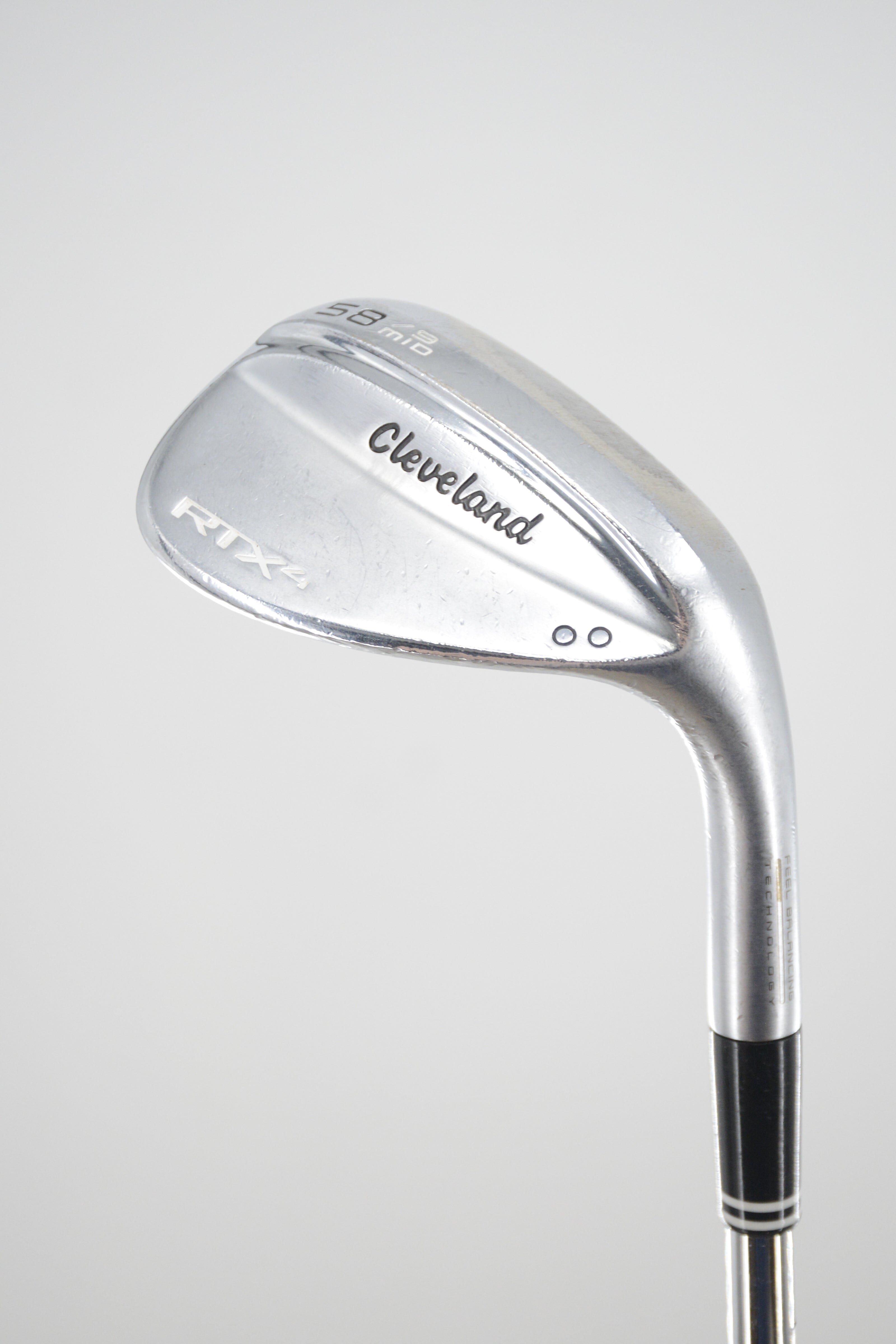 Cleveland RTX 4 Tour Satin 58 Degree Wedge S Flex 34.5" Golf Clubs GolfRoots 